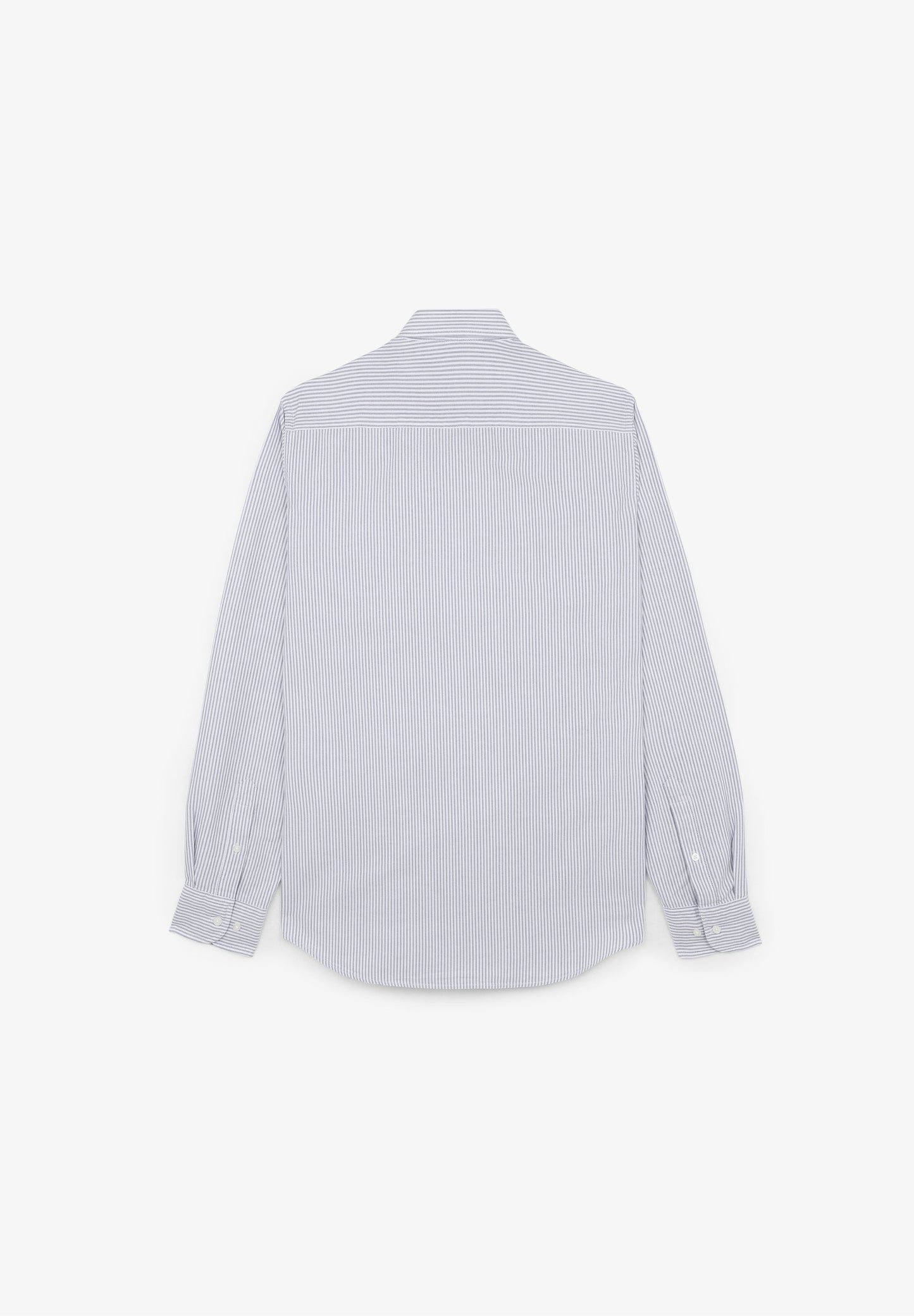 OXFORD SHIRT WITH CONTRAST SKULL PRINT