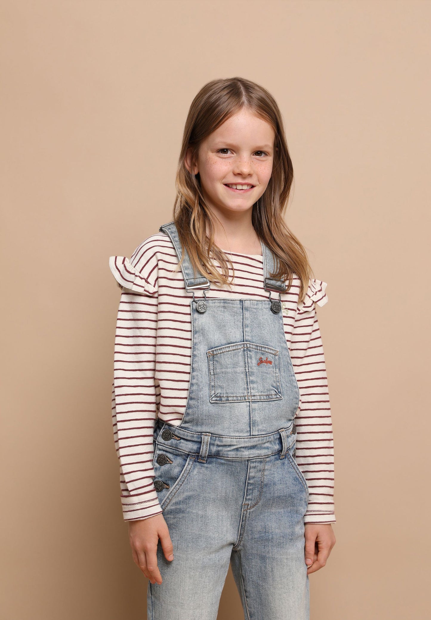 DENIM DUNGAREES