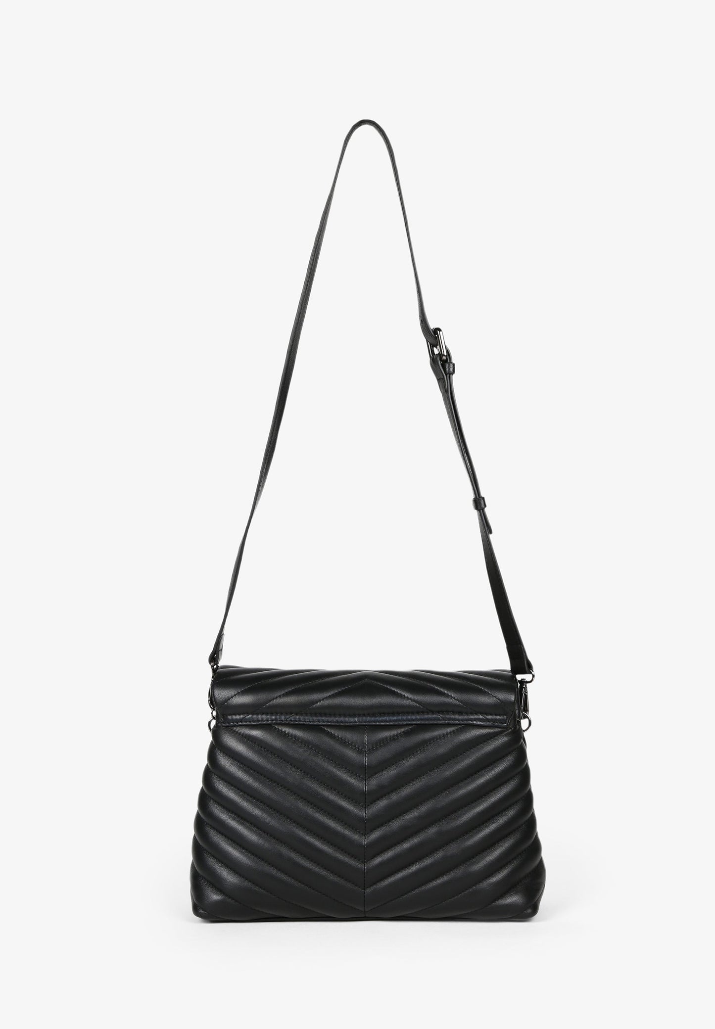 QUILTED LEATHER CROSSBODY BAG