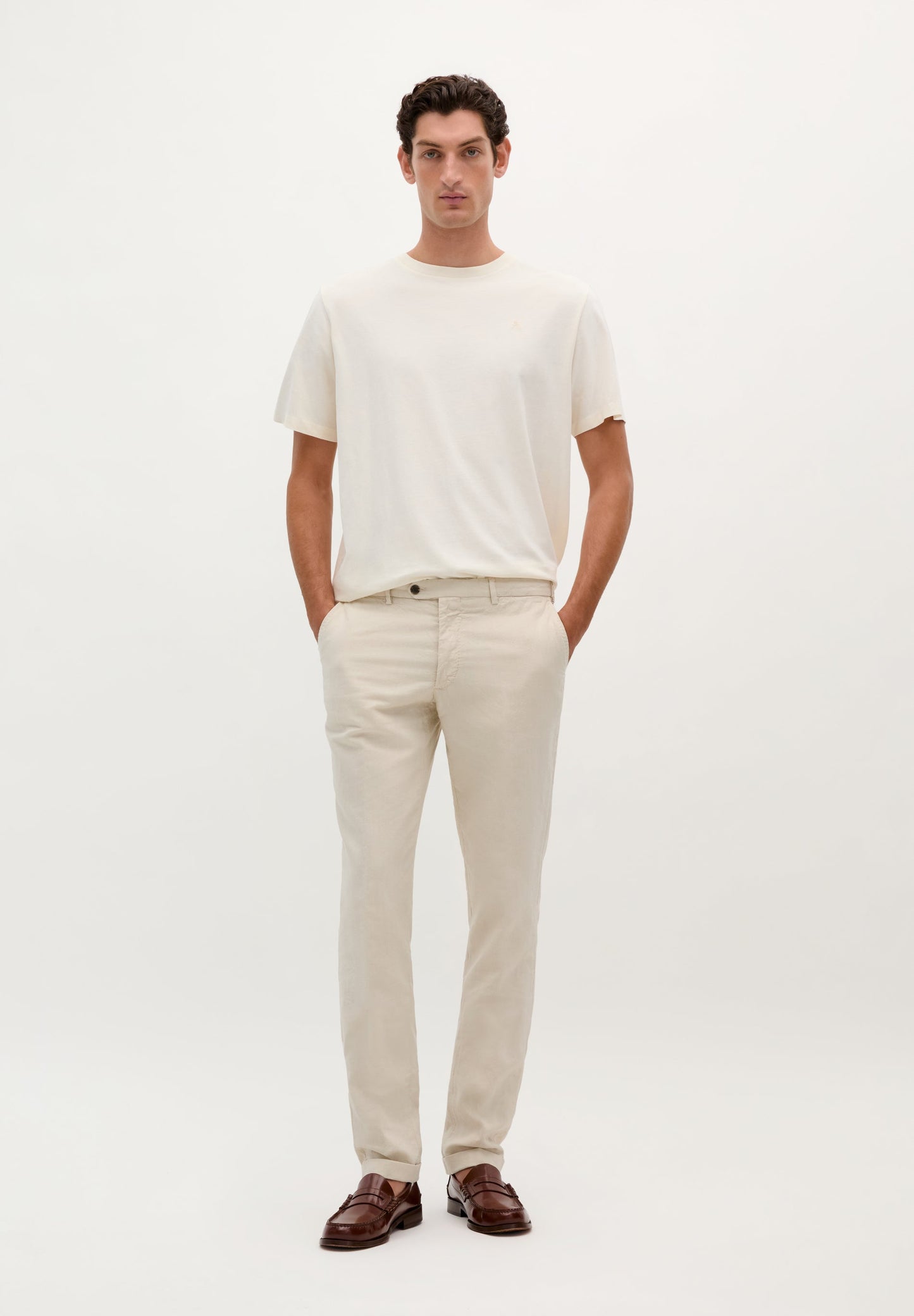 RELAXED FIT SKULL BASIC T-SHIRT