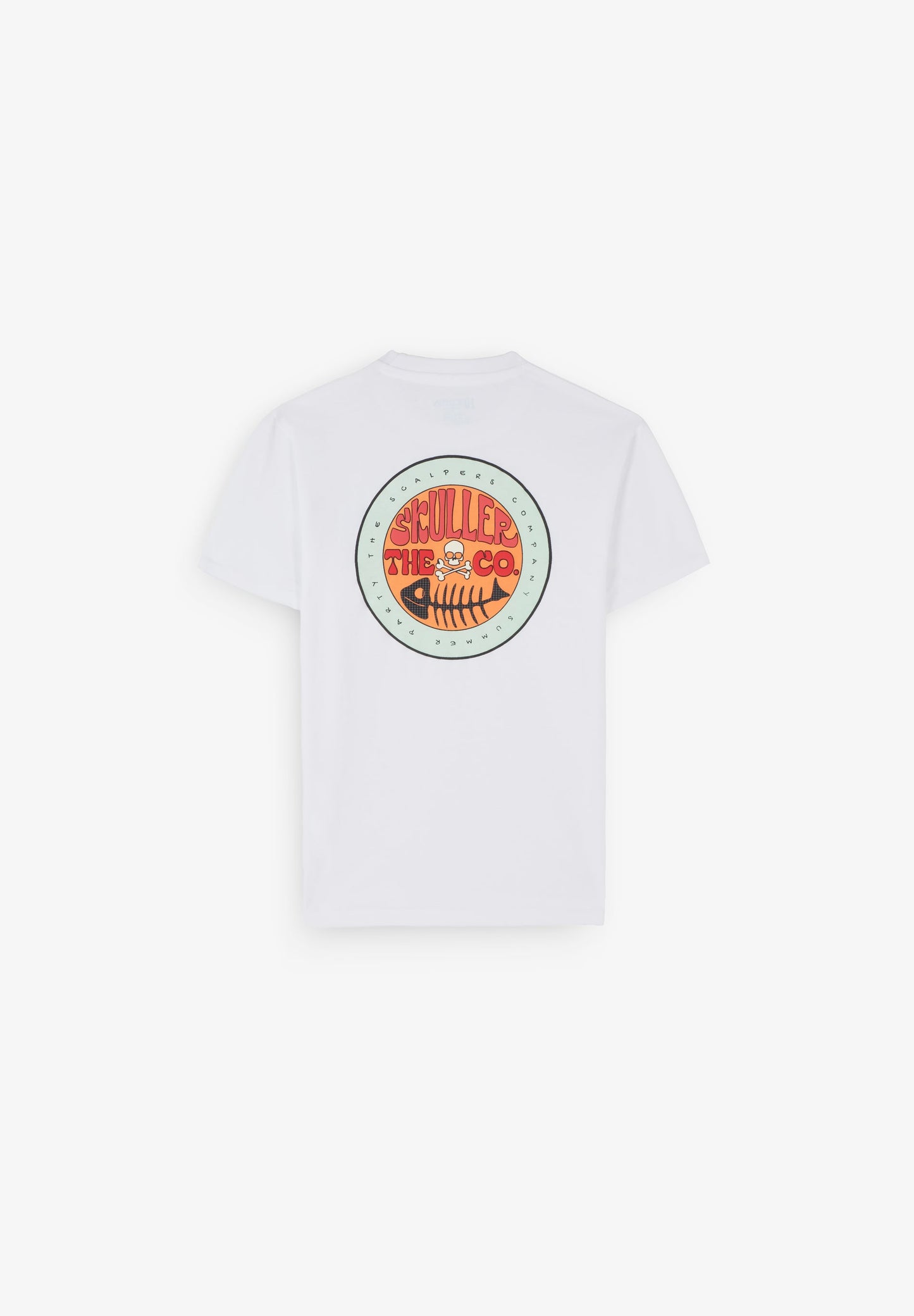 T-SHIRT WITH RAISED BACK PRINT