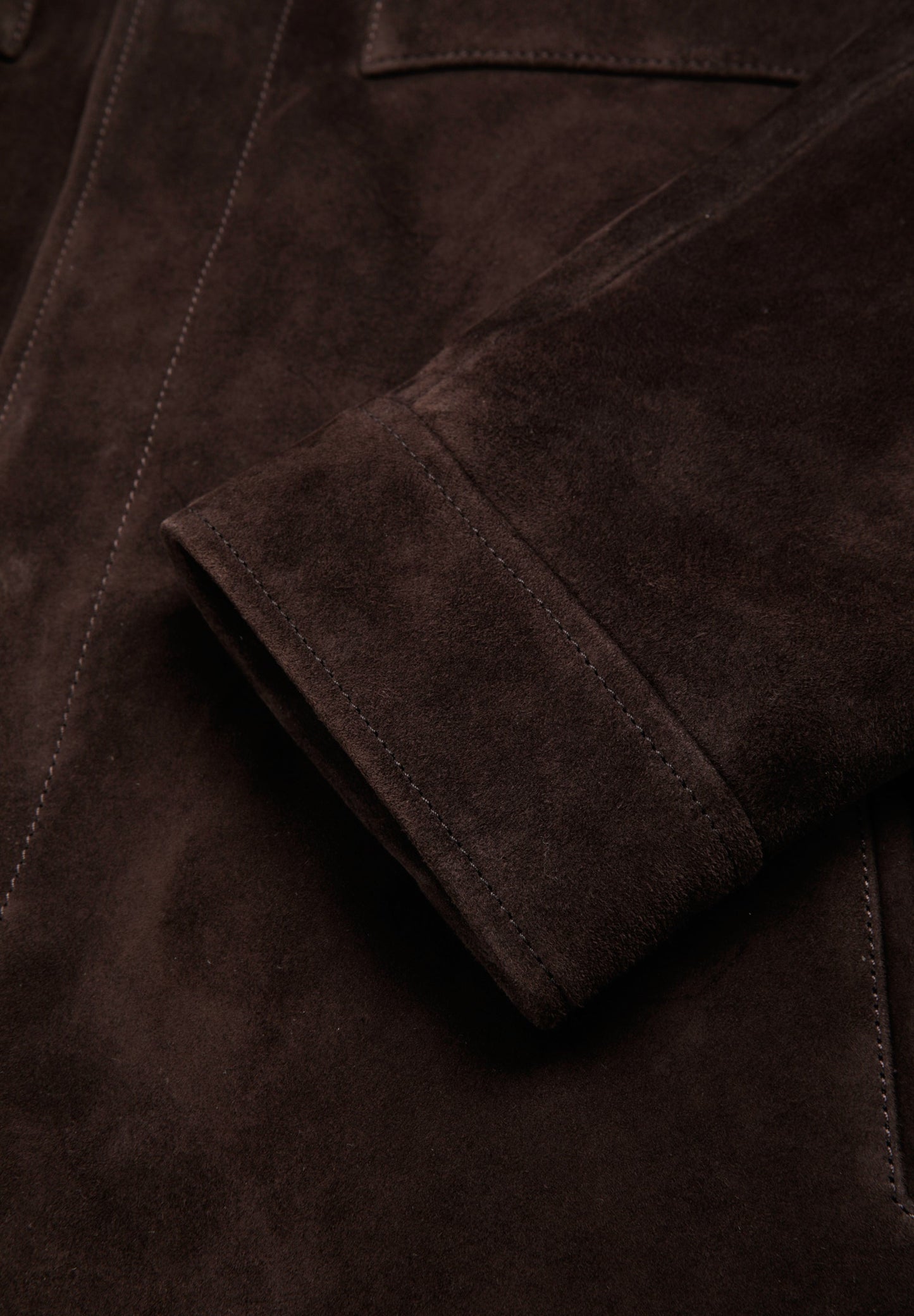 VATNA SUEDE OVERSHIRT