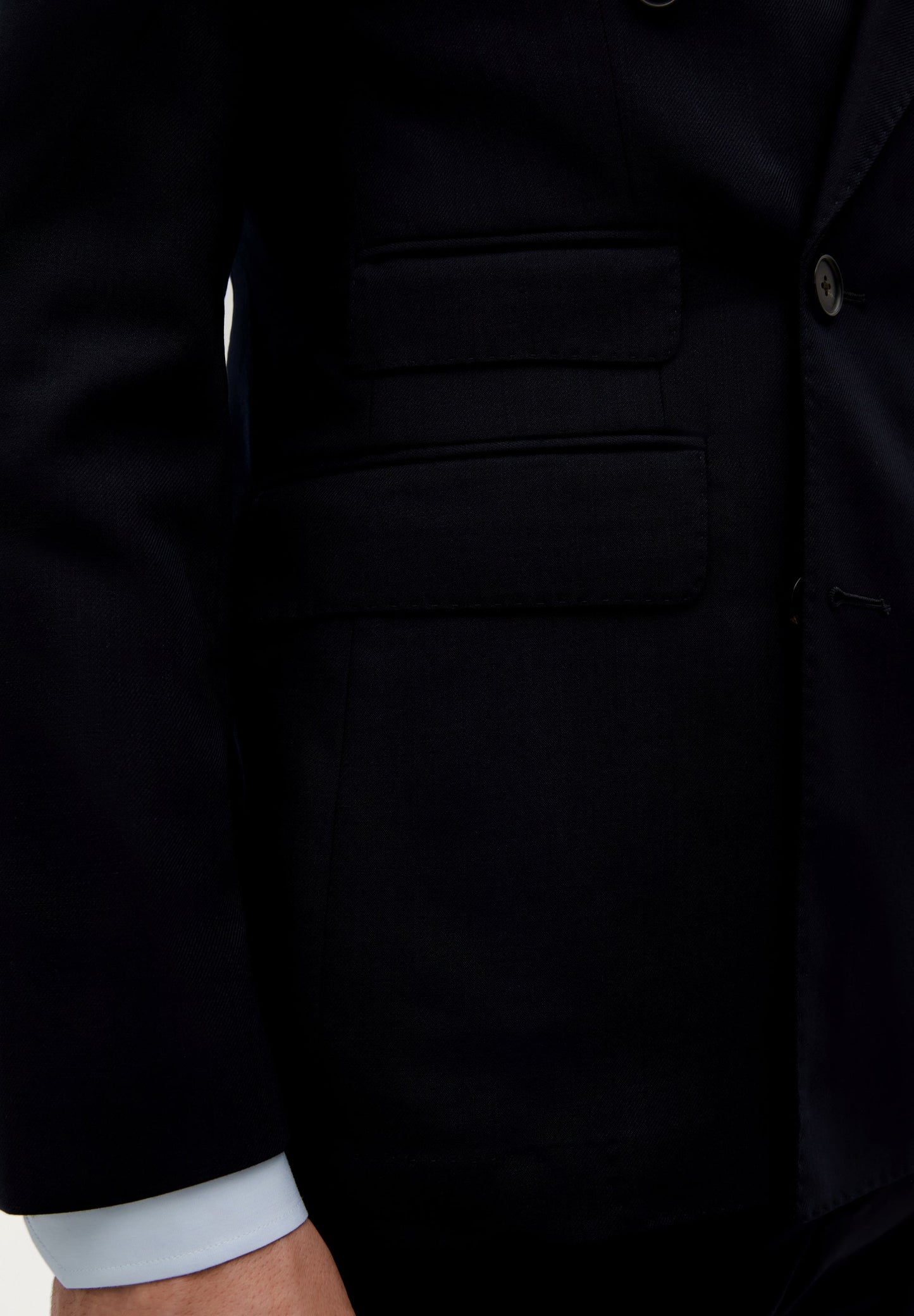 WOOL DOUBLE-BREASTED BLAZER