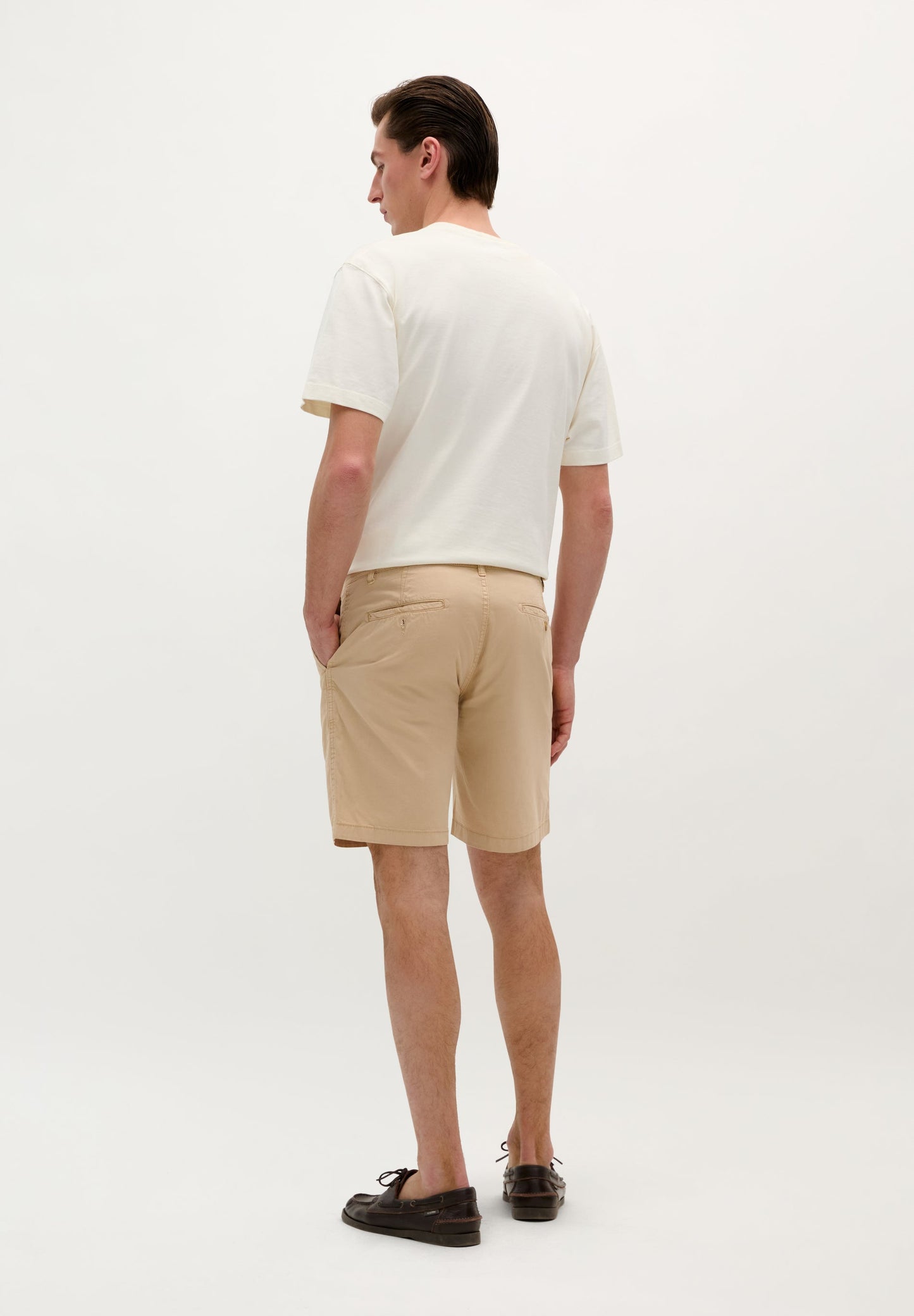 COTTON BERMUDA SHORTS