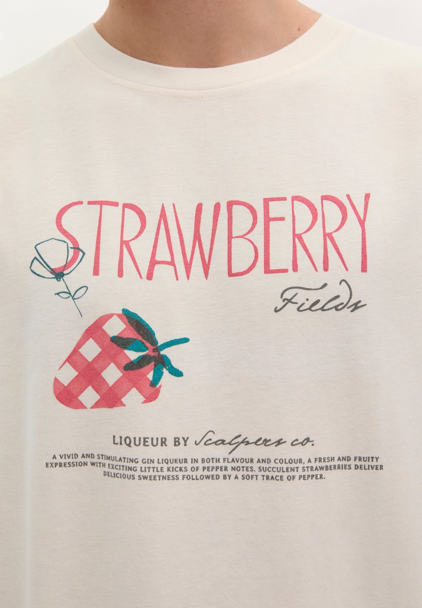 T-SHIRT WITH FRONT PRINT