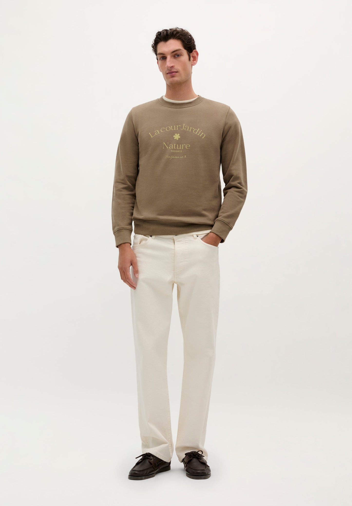 GARDEN PRINT SWEATSHIRT
