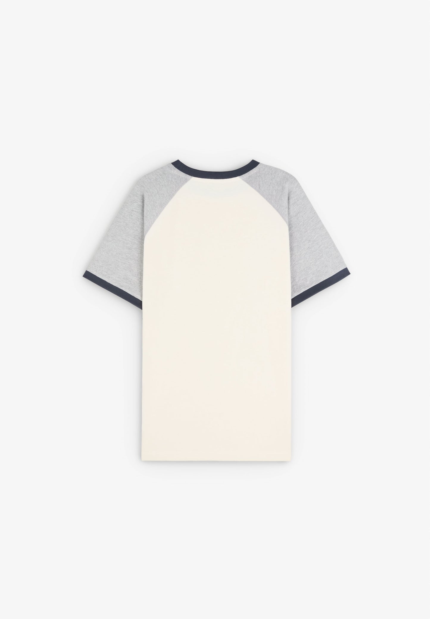 CONTRAST RIBBED T-SHIRT