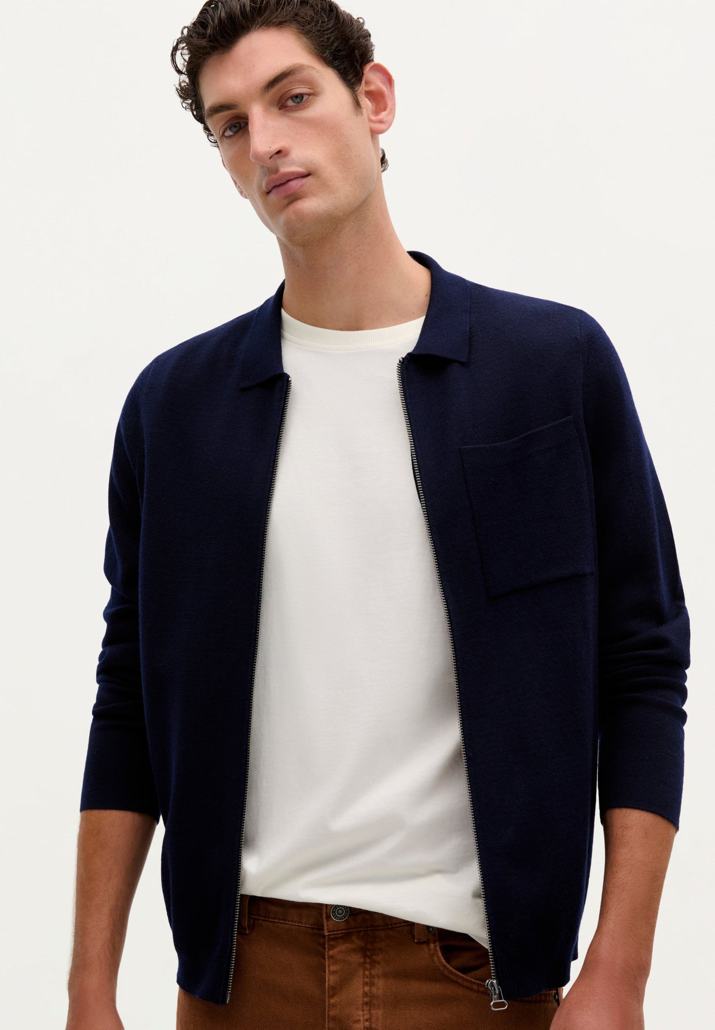 PREMIUM ZIP-UP KNITTED CARDIGAN