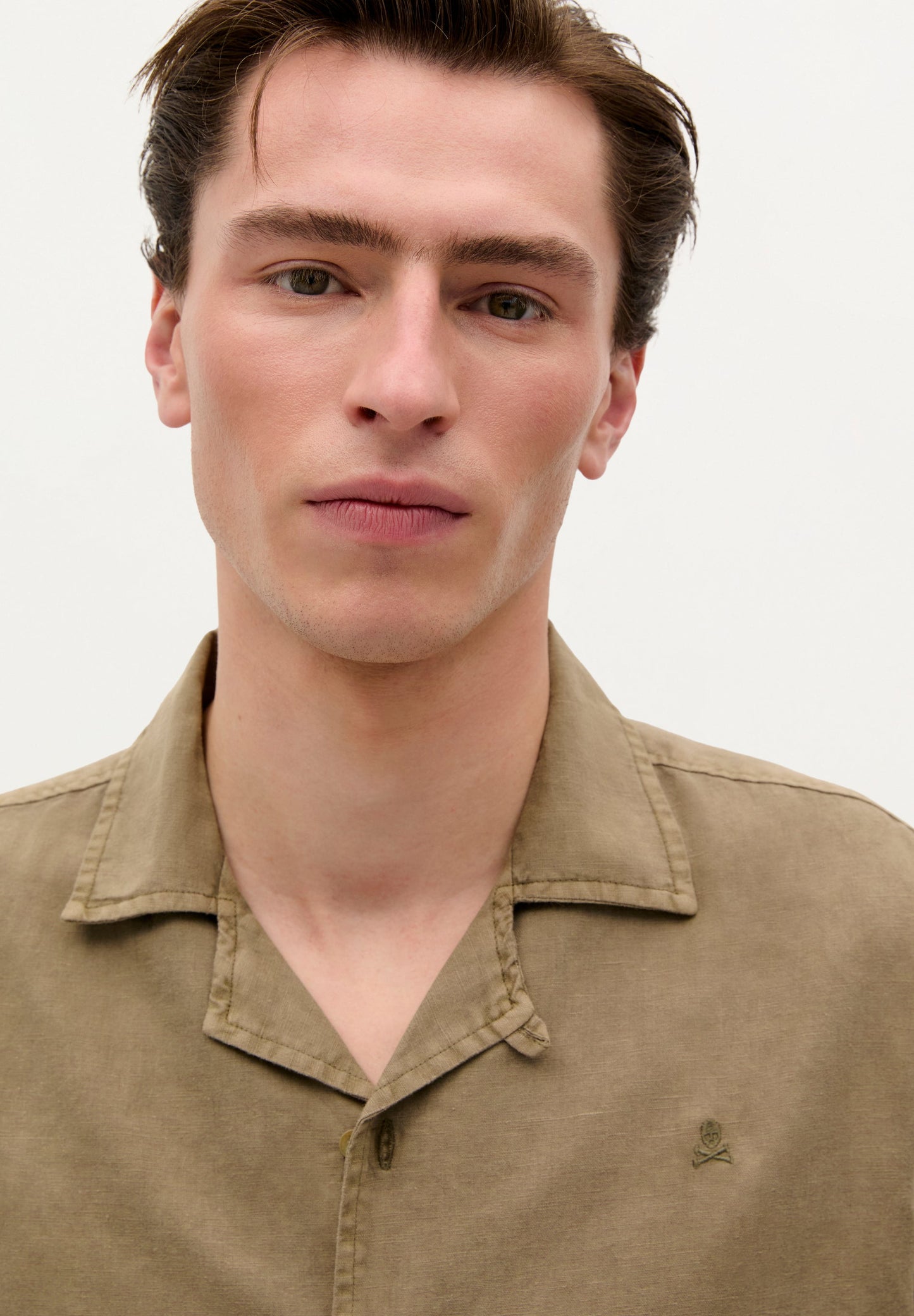SHORT SLEEVE LINEN SHIRT