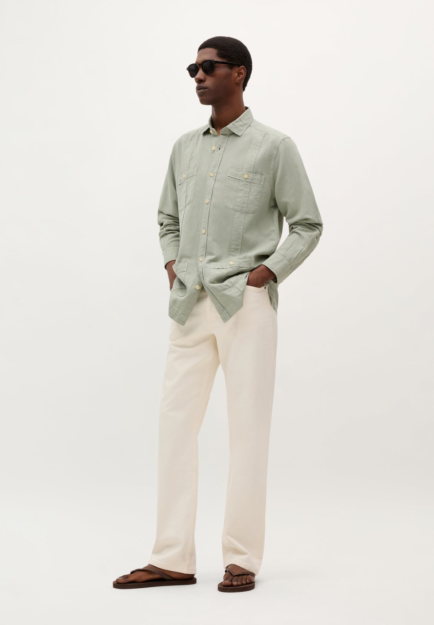 SC NANTE G LINEN SHIRT