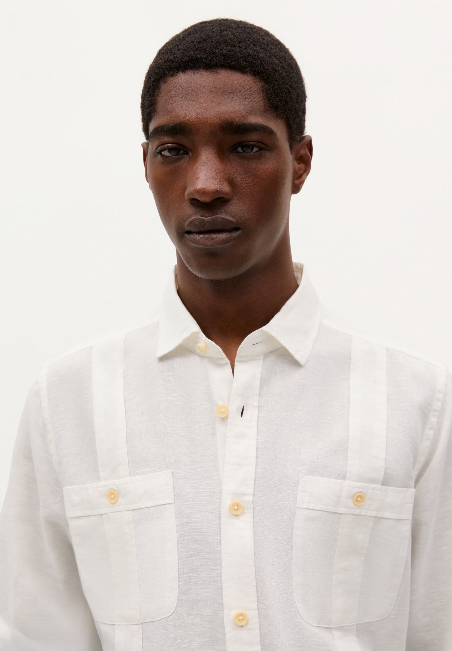 LINEN SAFARI SHIRT