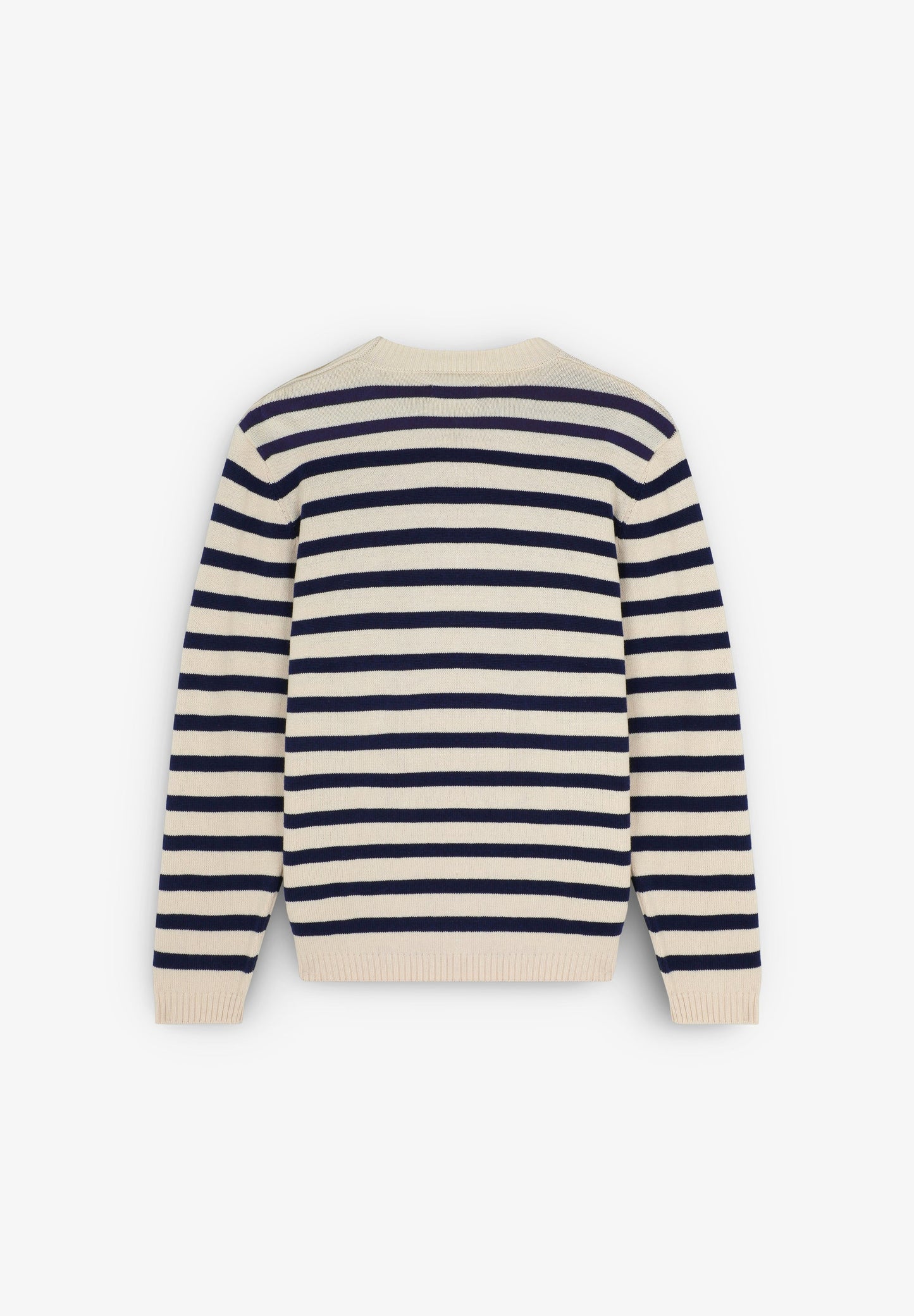 STRIPE KNIT SWEATER WITH BUTTONS