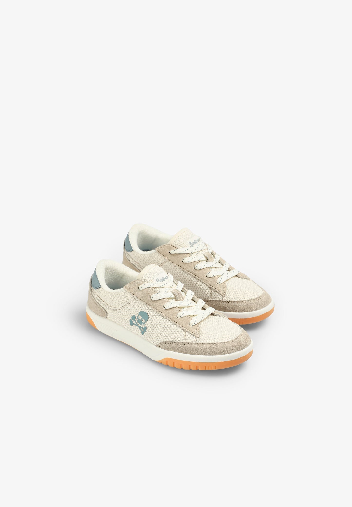 LEATHER SKULL SNEAKERS