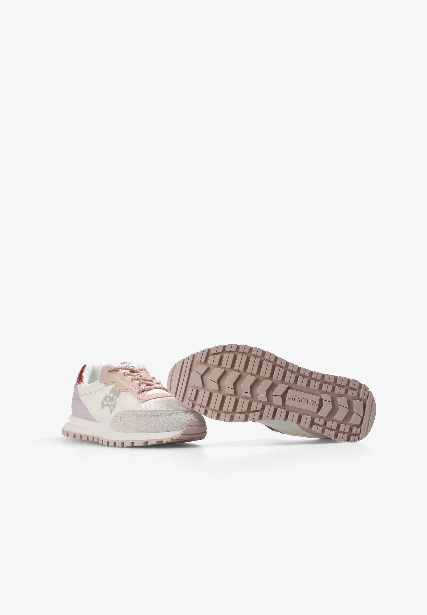 PRONOUNCED SOLE SKULL SNEAKERS