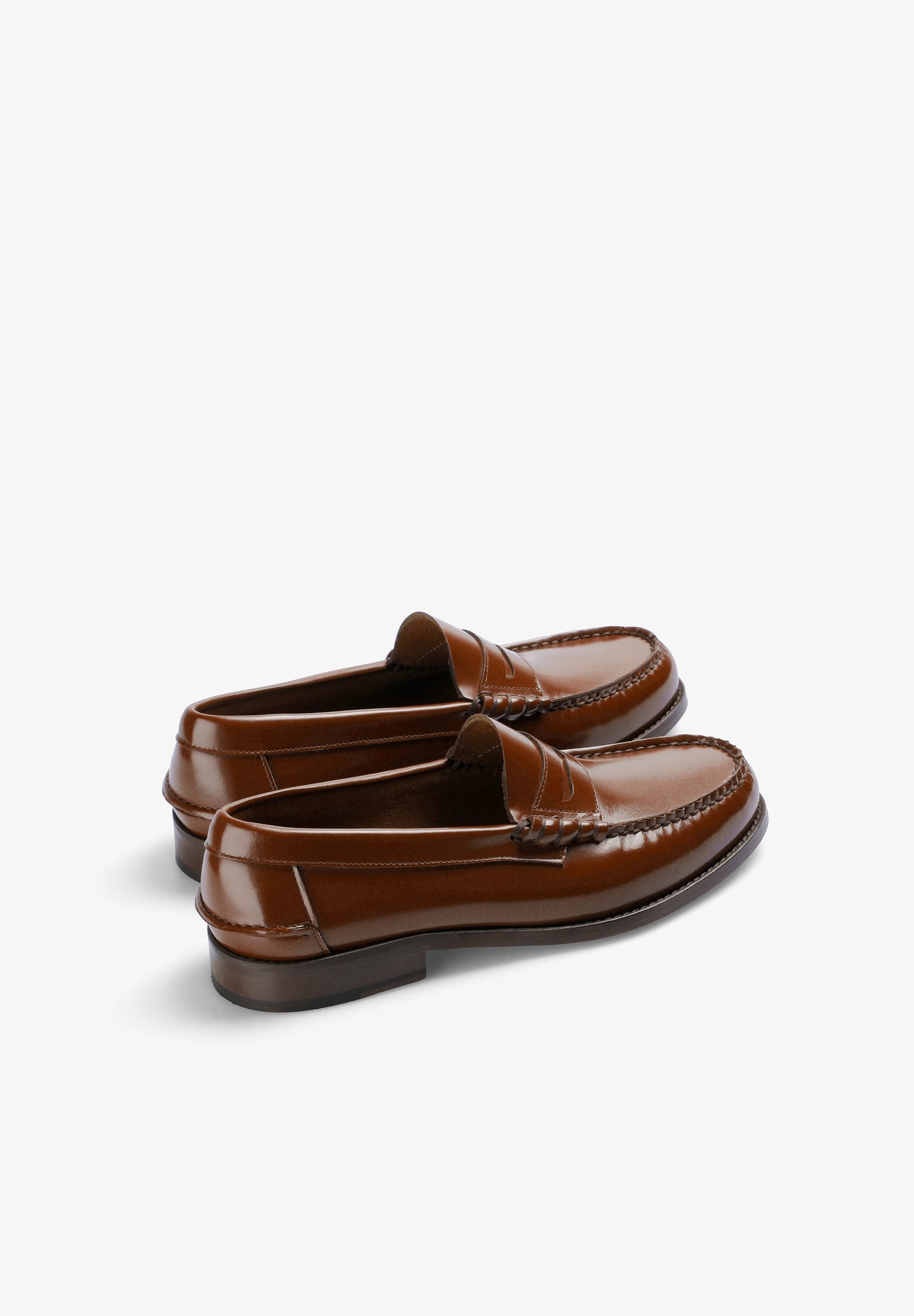 100% LEATHER LOAFERS