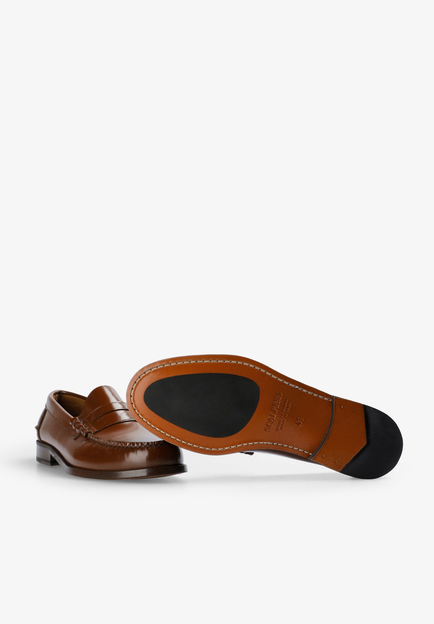 100% LEATHER LOAFERS