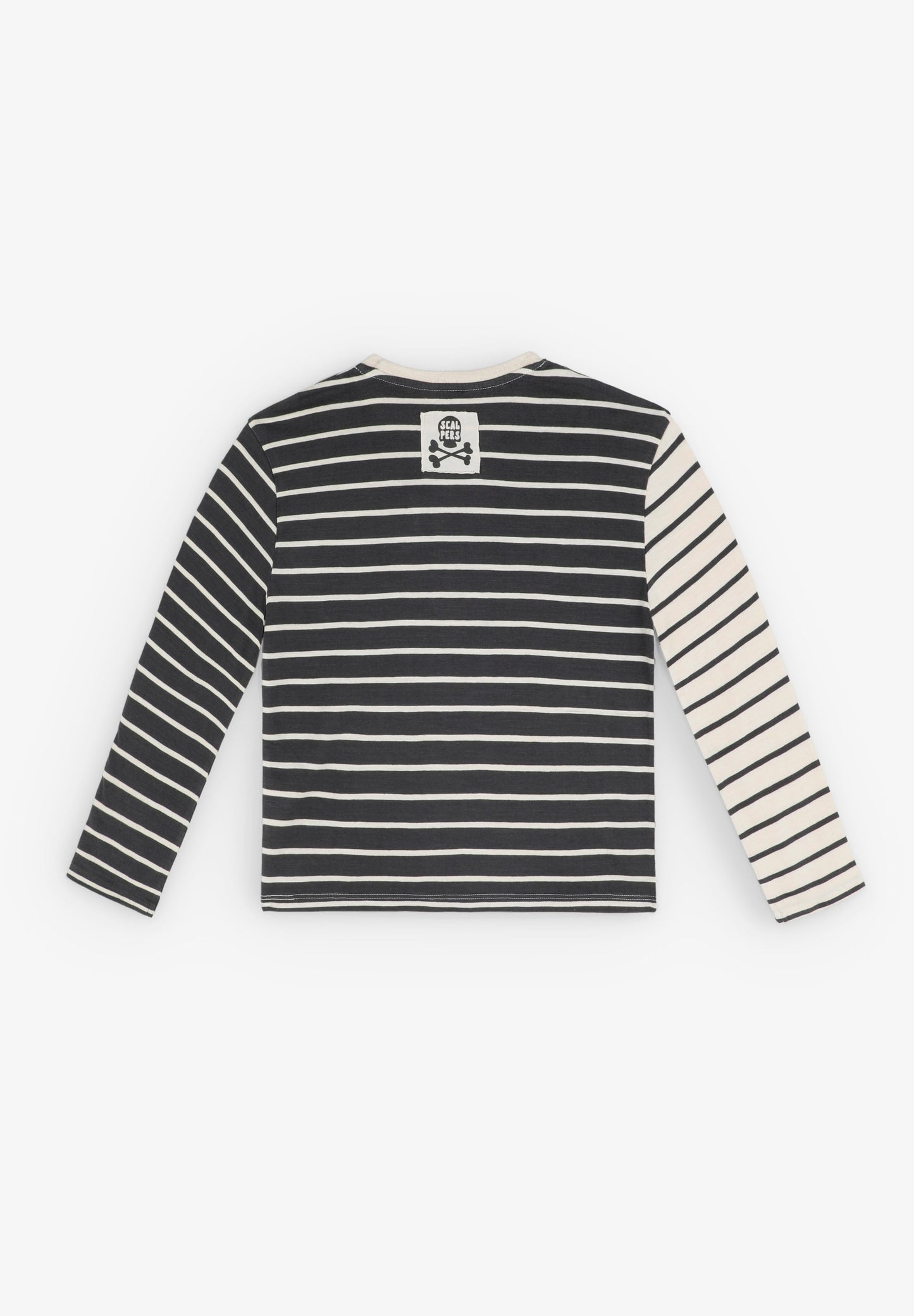 STRIPED T-SHIRT WITH CONTRAST POCKET