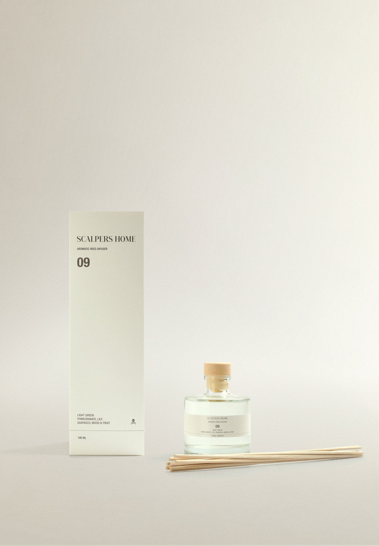 09 LIGHT GREEN 100ML MIKADO DIFFUSER