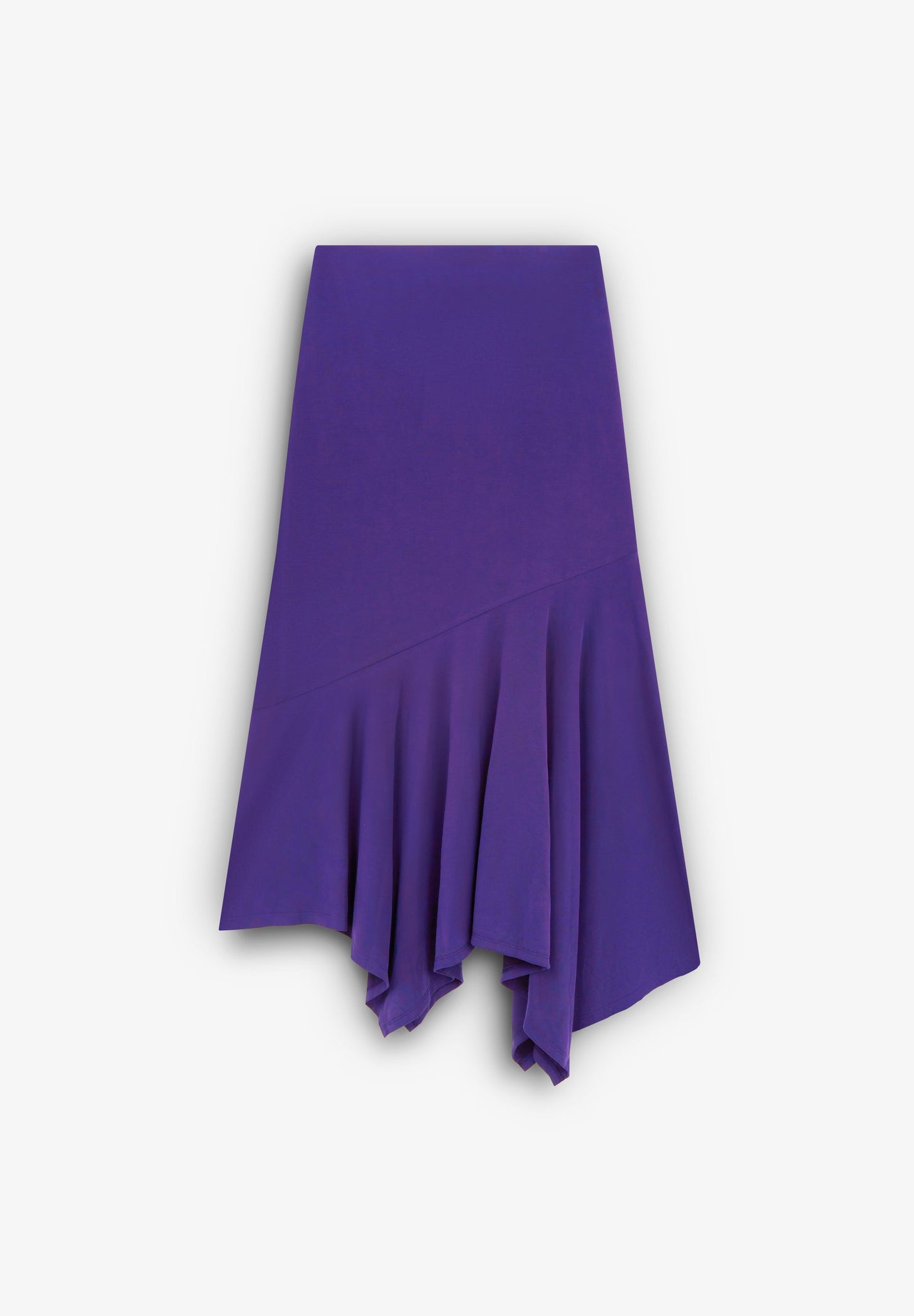 SCROUCHED RUFFLE SKIRT