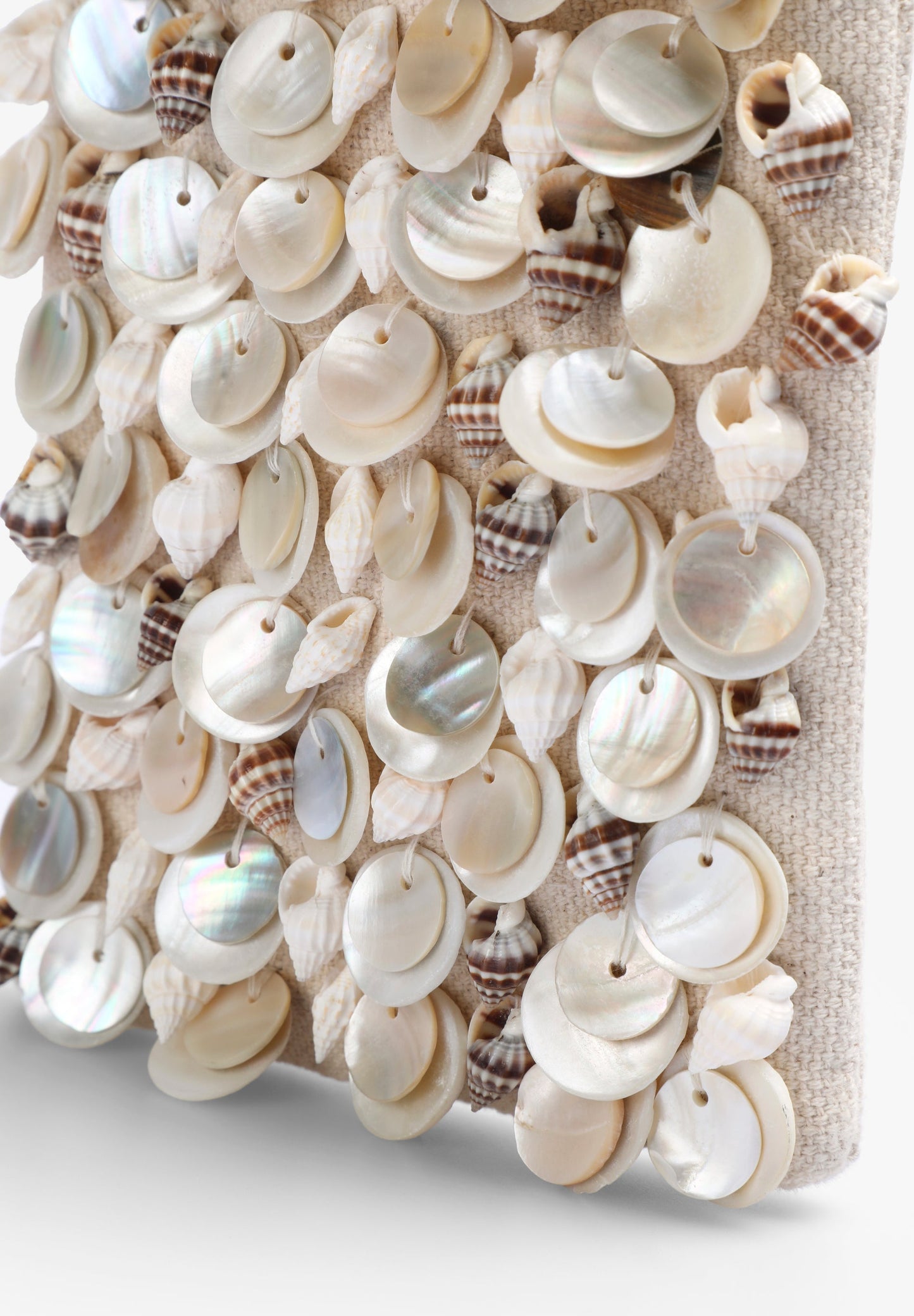 BAG WITH SHELL DETAILS