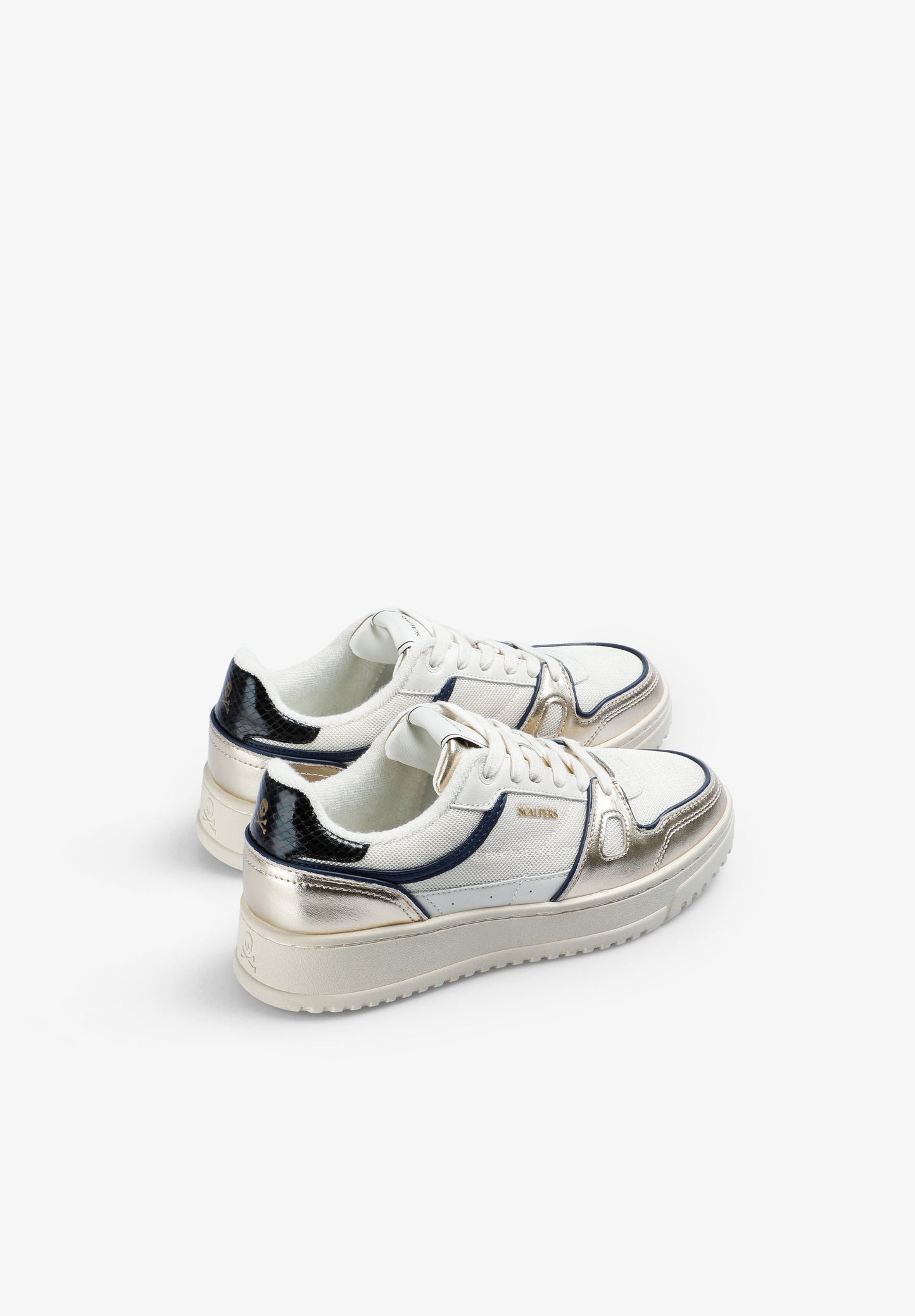 SNEAKERS WITH CONTRAST SKULL