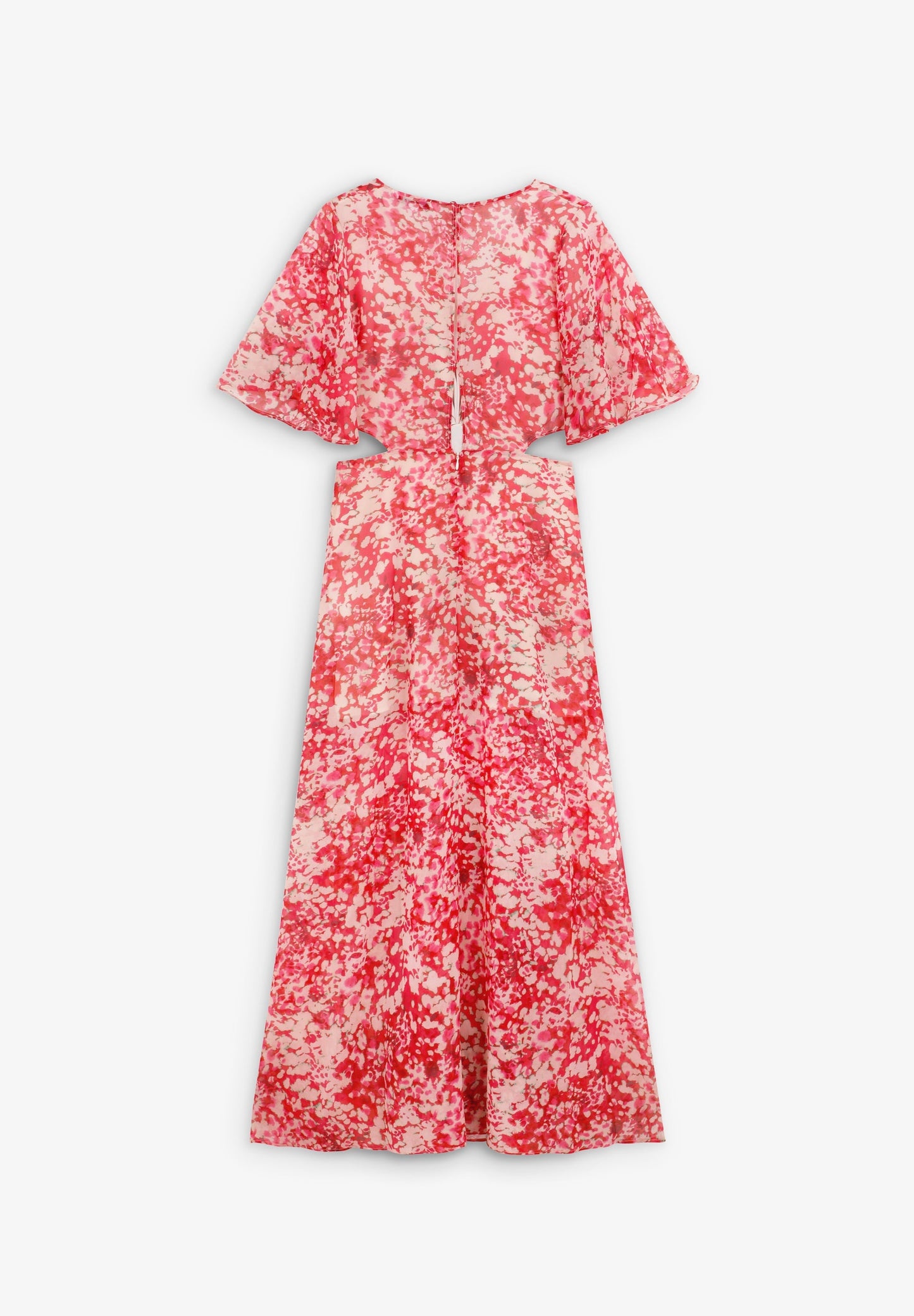 FLOWING PRINTED DRESS
