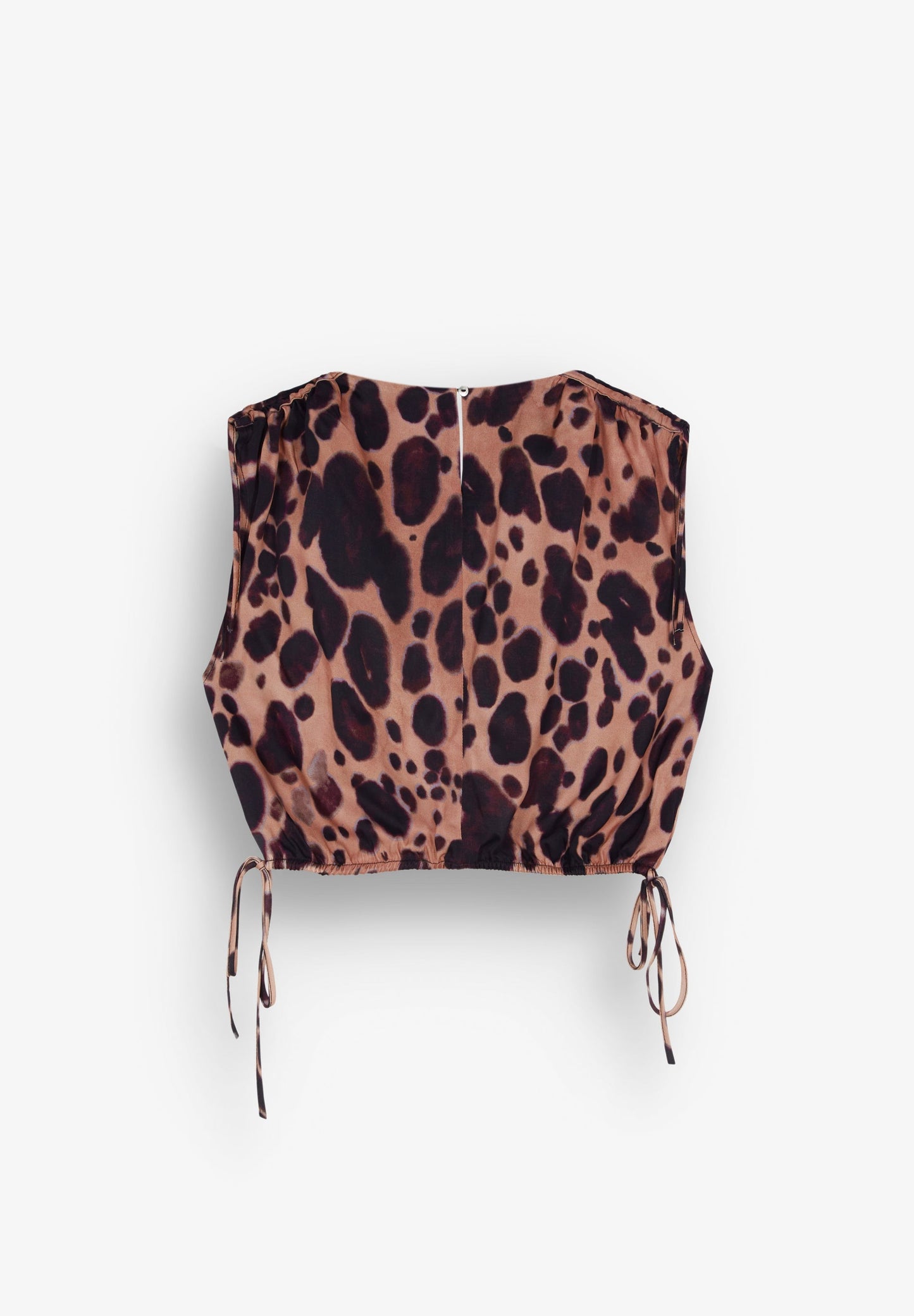 ANIMAL PRINT FLUID TOP