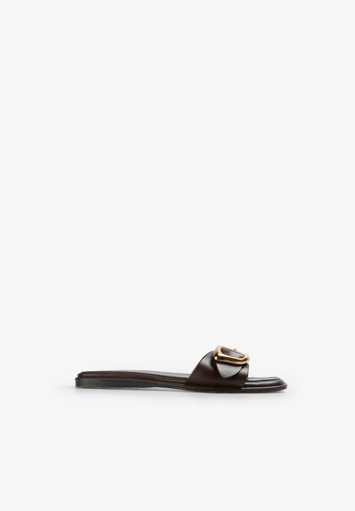 FLAT SANDALS WITH BUCKLE