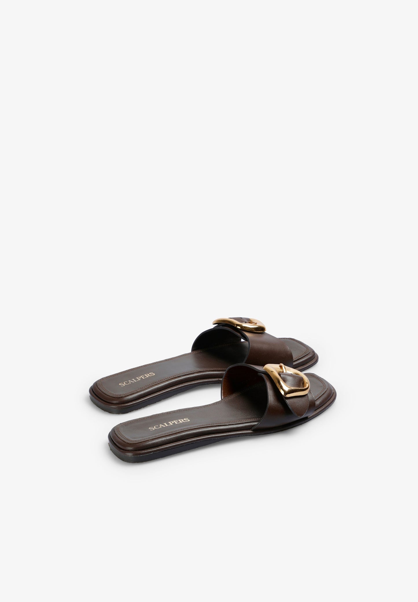 FLAT SANDALS WITH BUCKLE