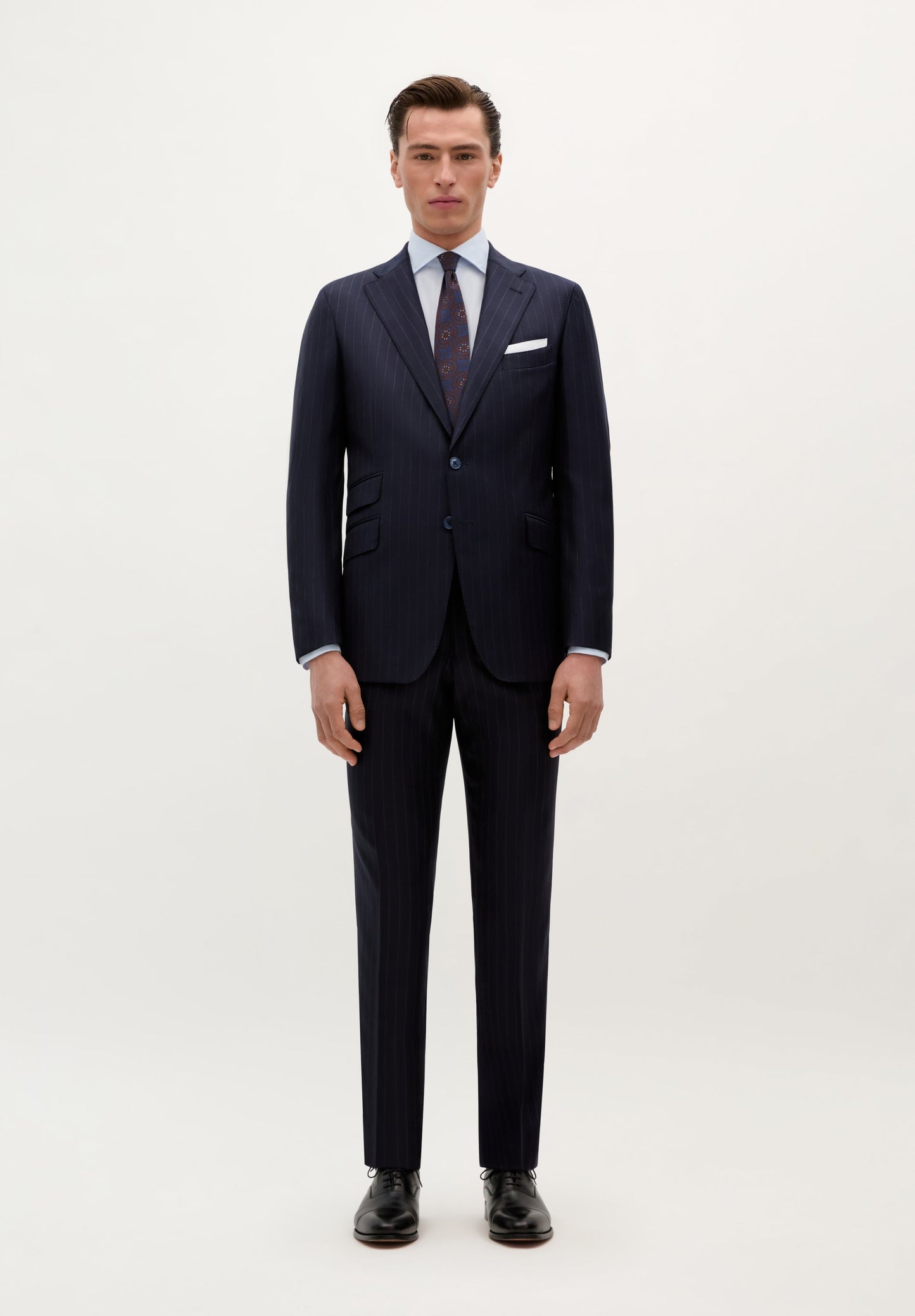 WOOL PINSTRIPE BLAZER