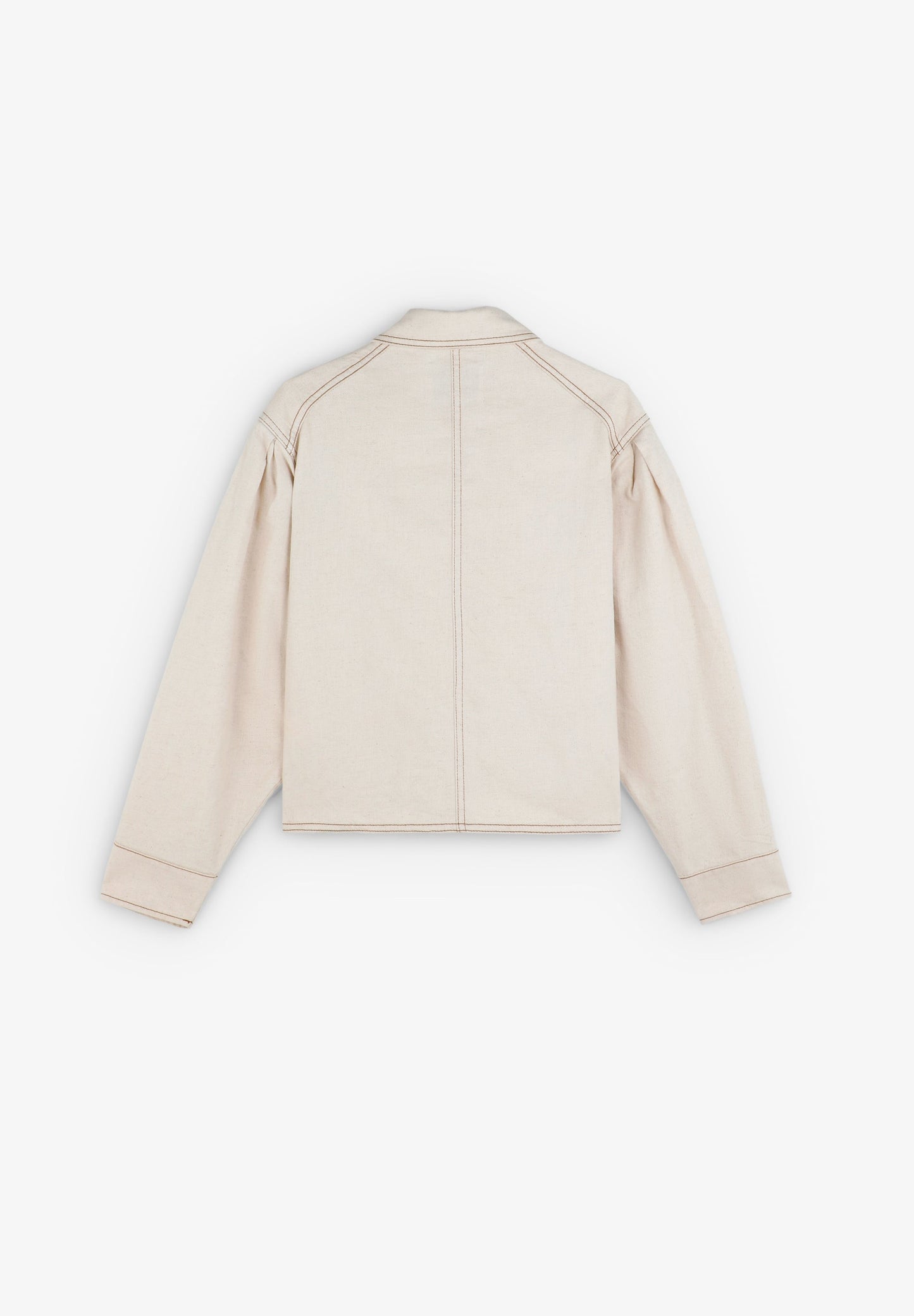 BOMBER JACKET WITH CONTRAST SEAMS