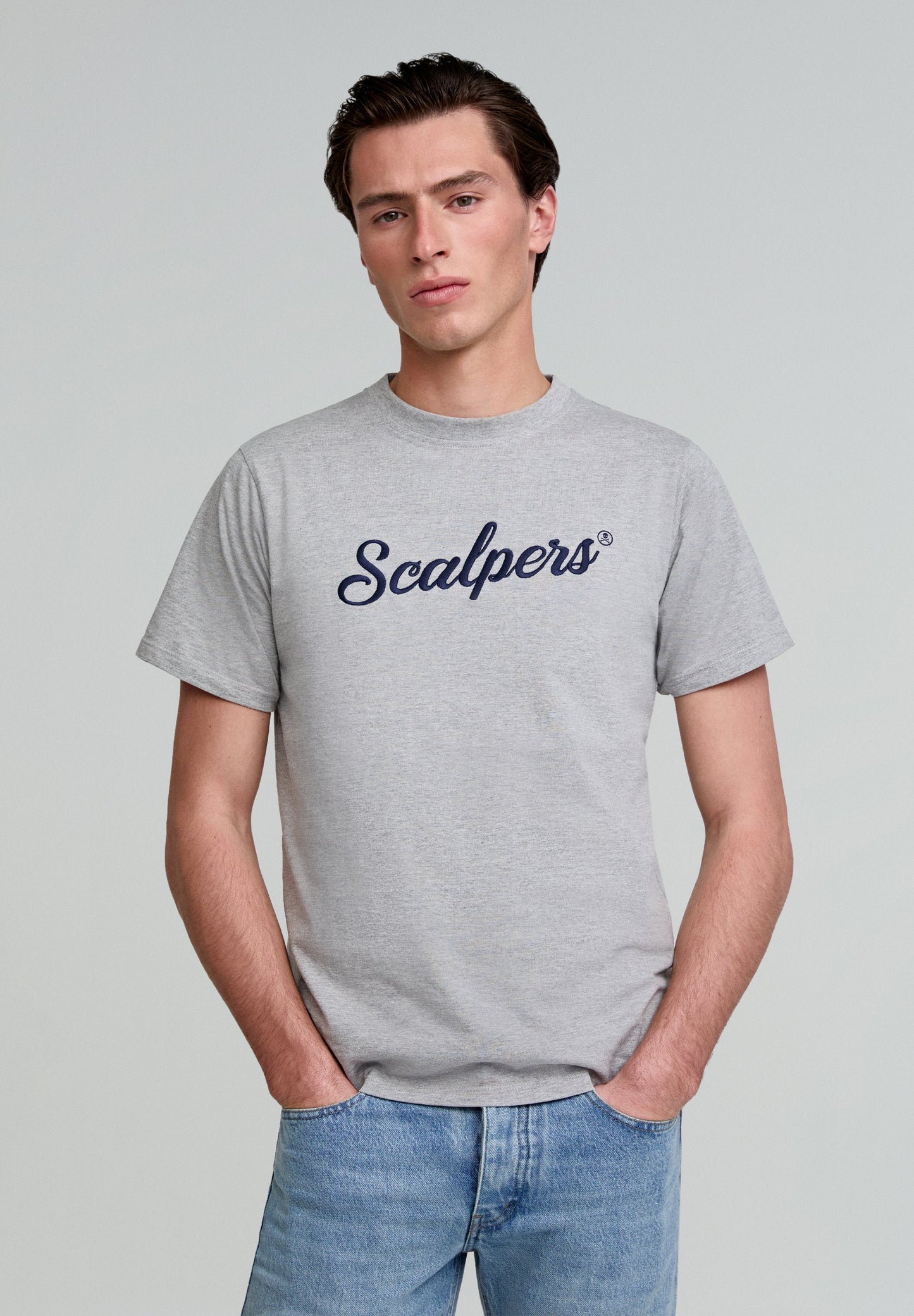 T-SHIRT WITH EMBROIDERED LOGO