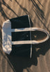 TWO-TONE TRAVEL BAG