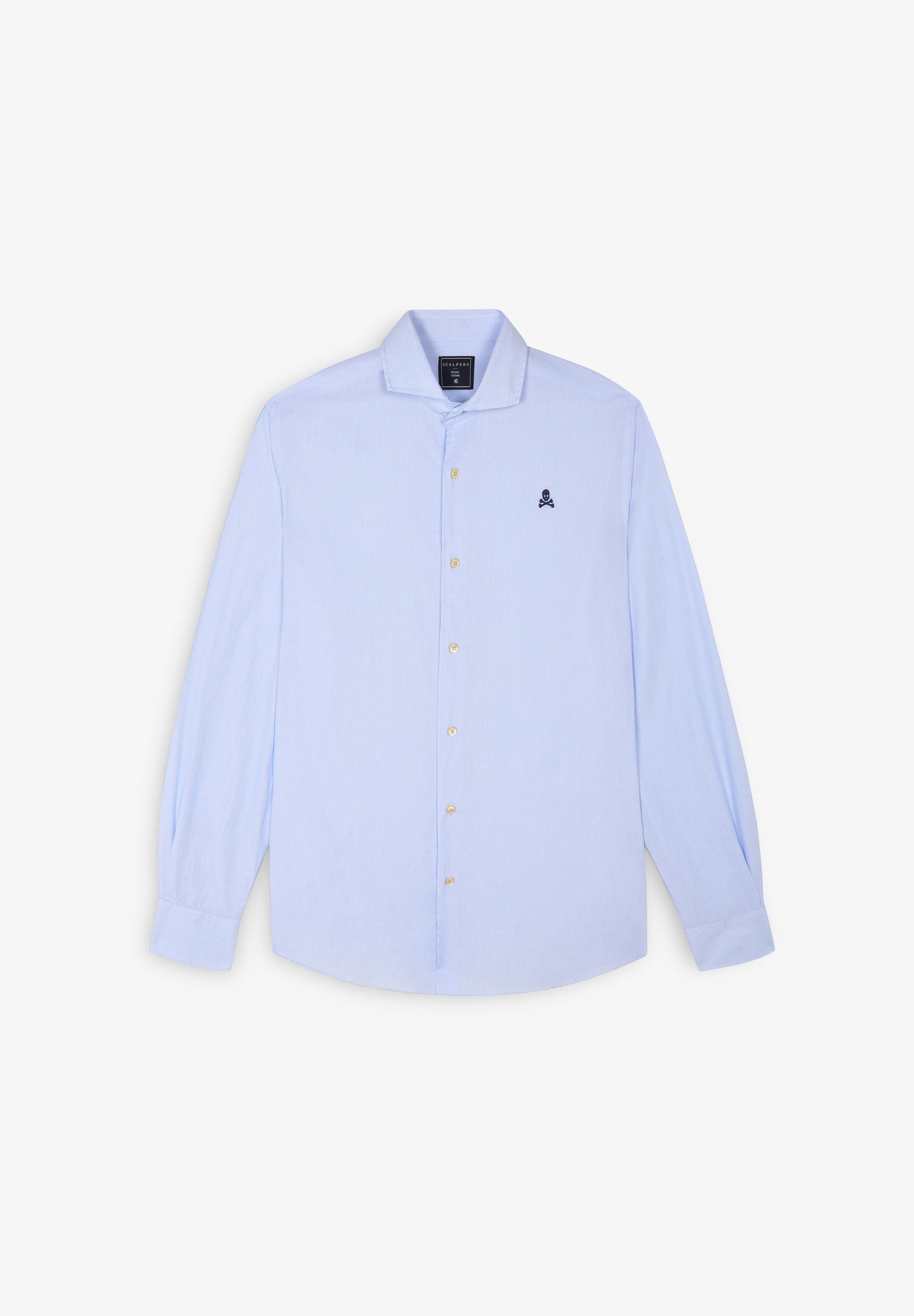 SHIRT WITH CONTRAST SKULL