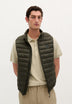 PUFFER VEST WITH SKULL