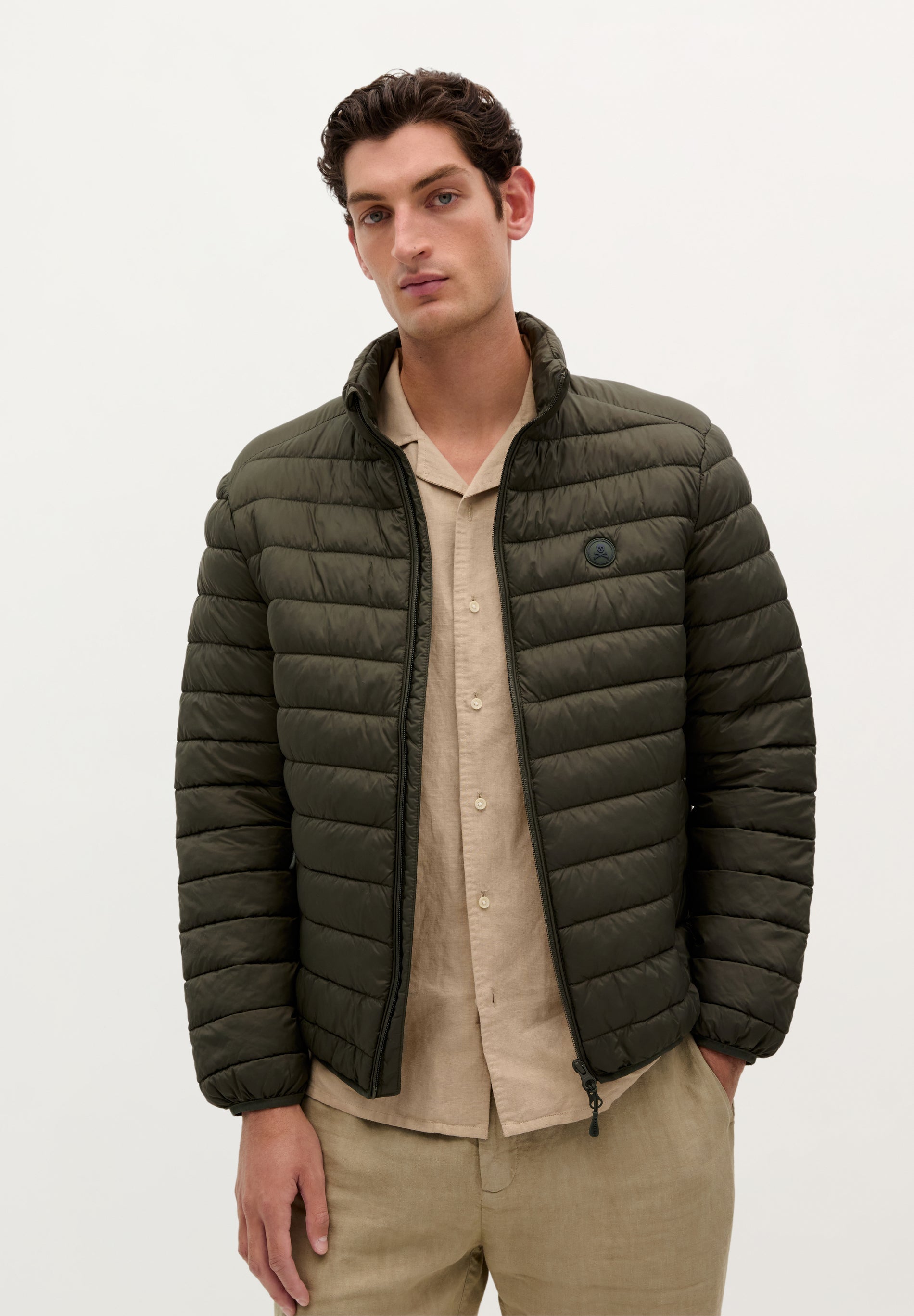 LIGHT PUFFER CARDIGAN