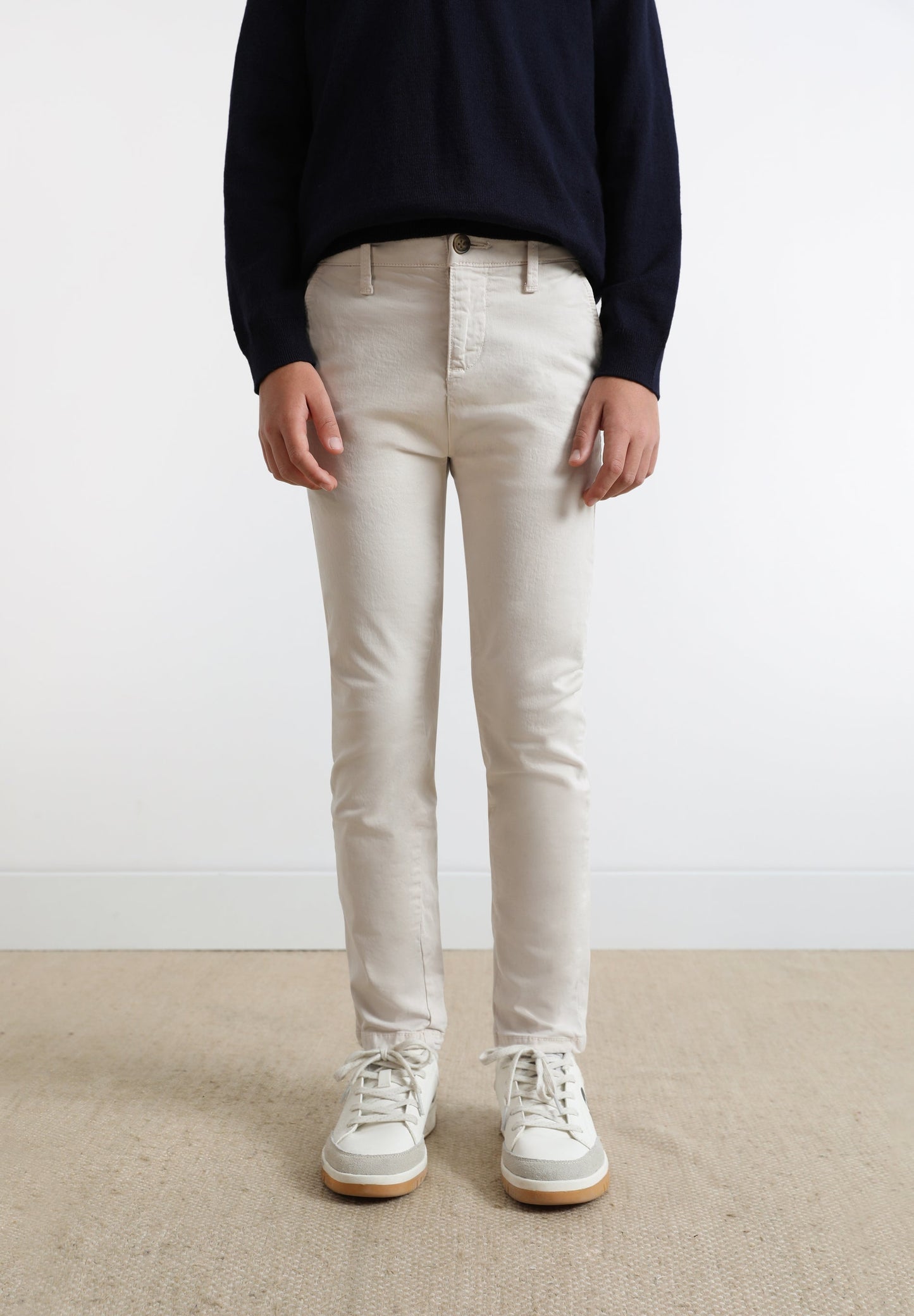 REGULAR FIT CHINO TROUSERS