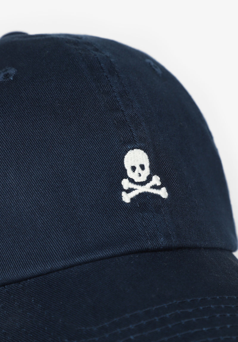 EMBROIDERED SKULL CAP