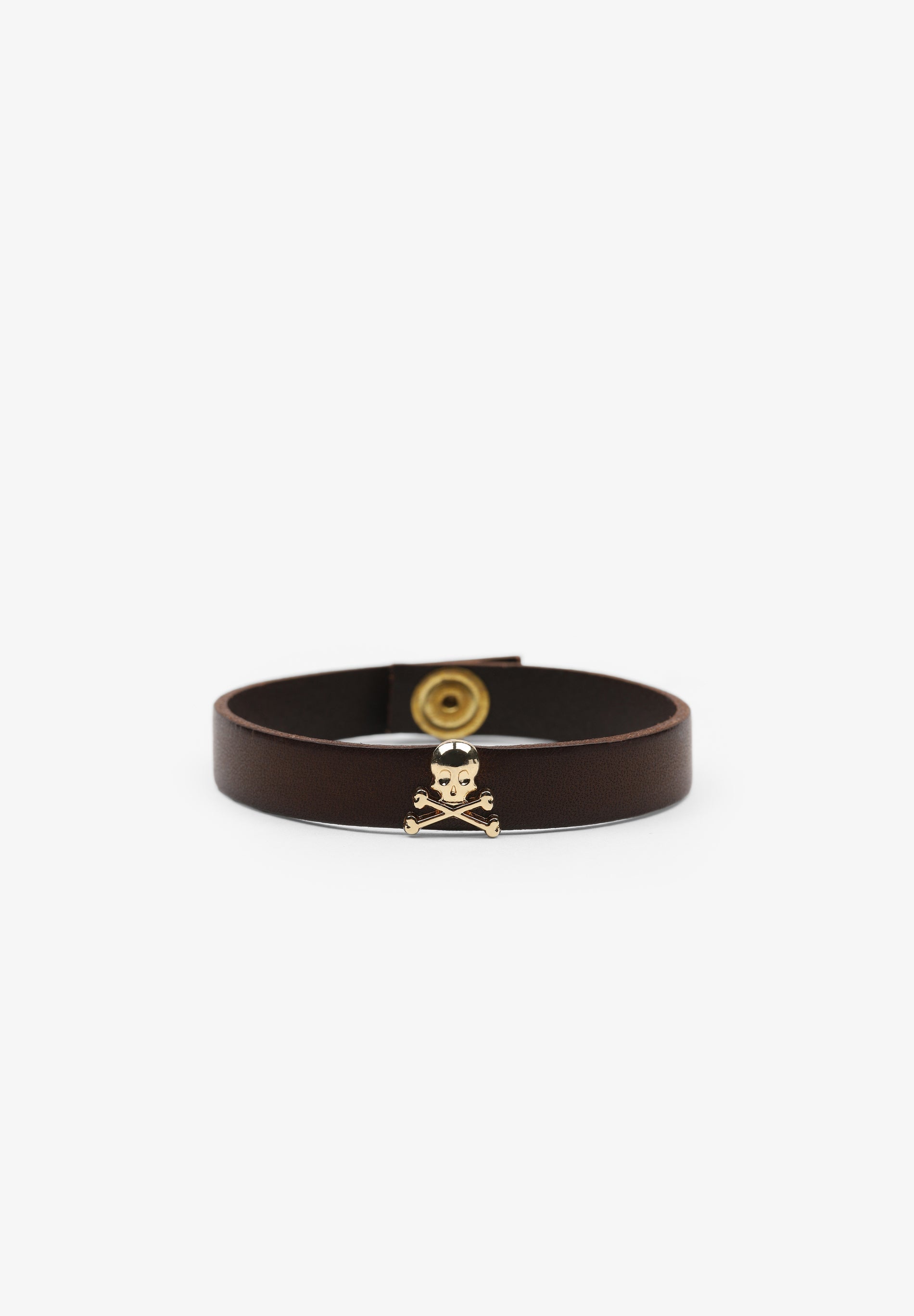 BRACELET WITH CENTRAL SKULL