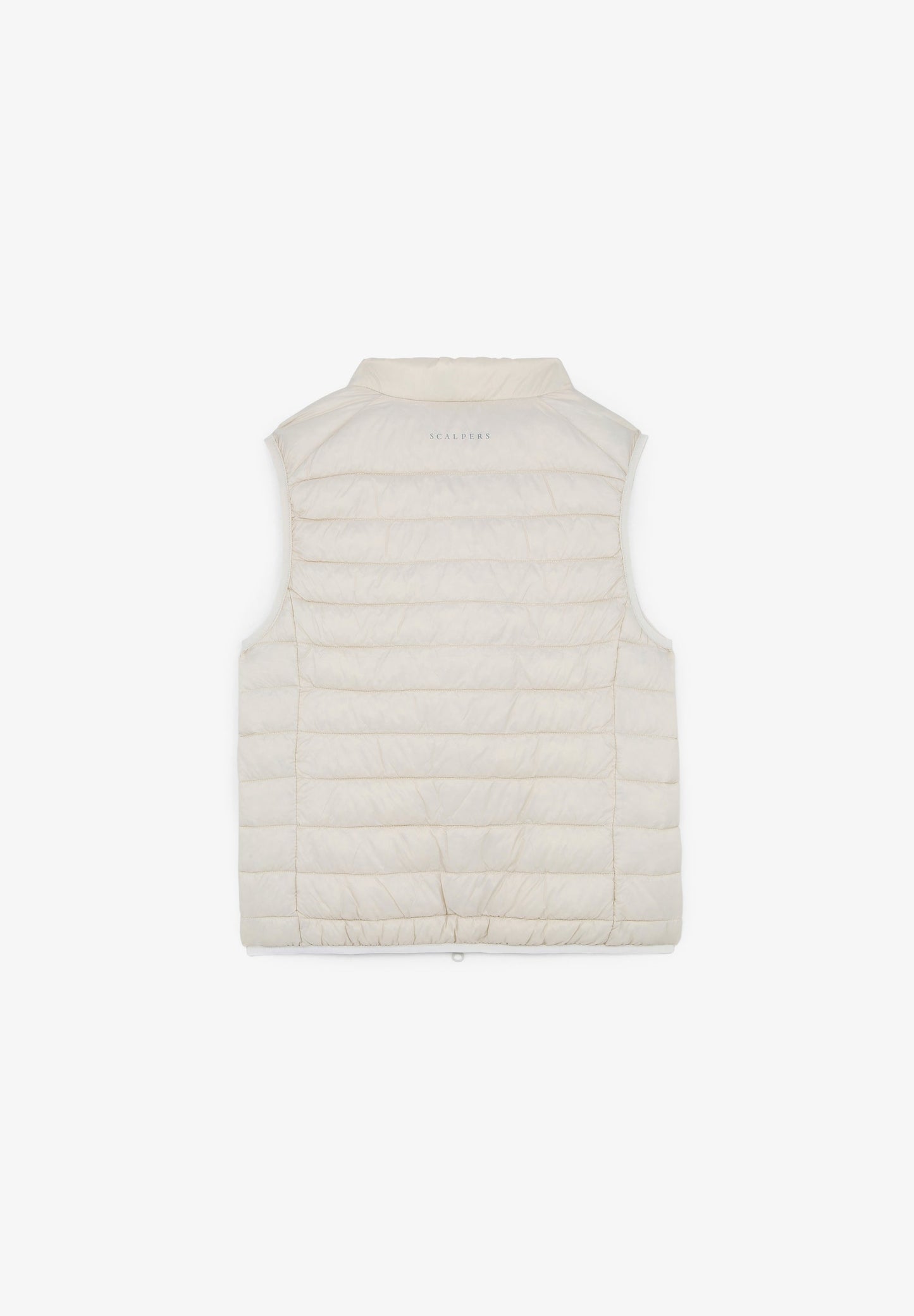 PUFFER VEST WITH SKULL