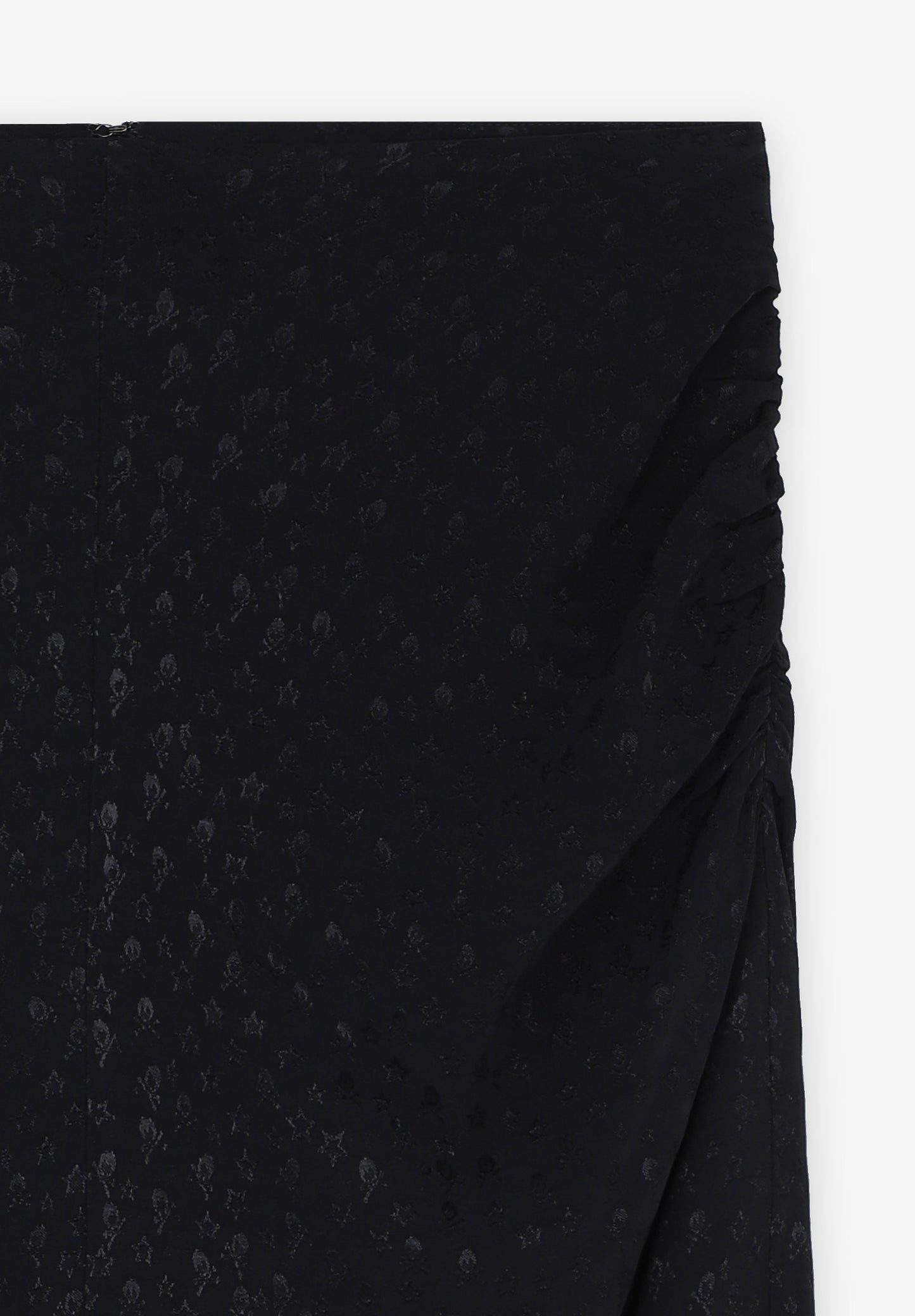 MIDI SKIRT WITH SKULLS & STARS