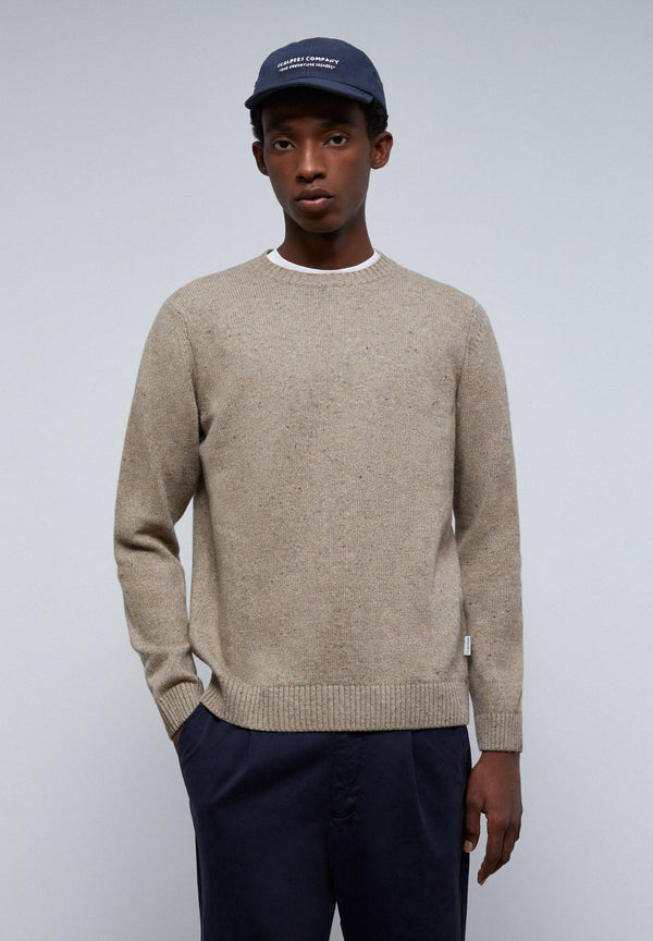 RIBBED WOOL SWEATER