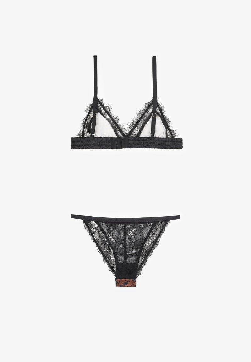 ANIMAL PRINT BRA