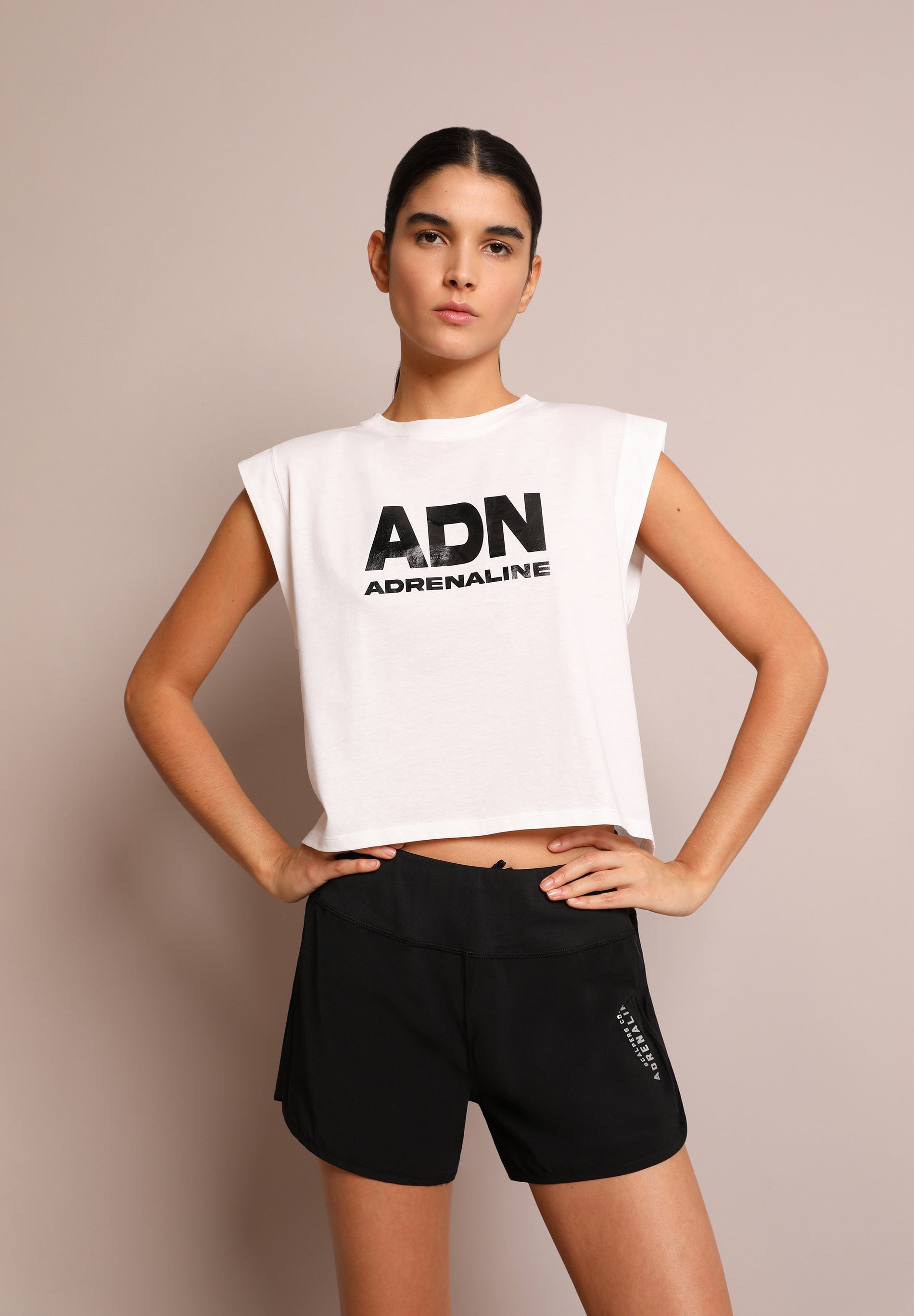 ADN W SLEEVELESS TEE