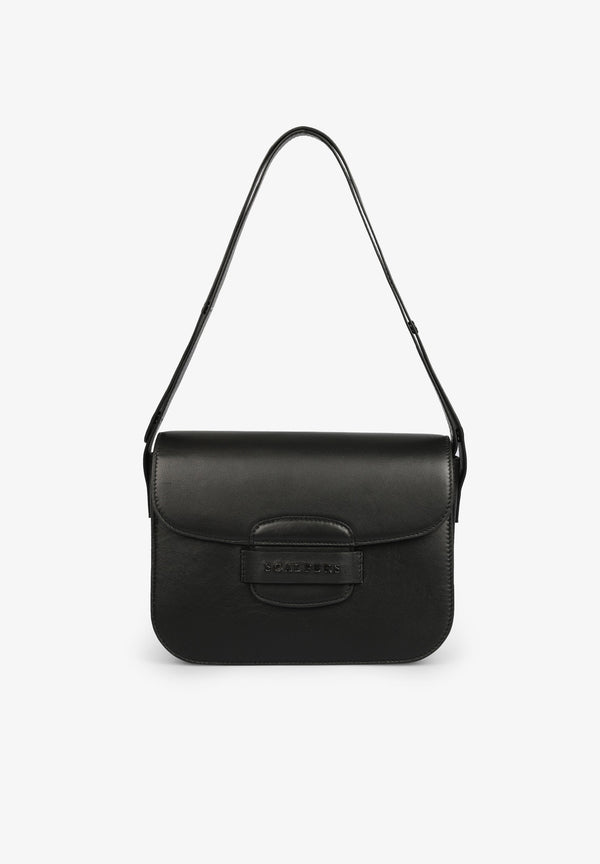 LEATHER BAG WITH ZIP DETAIL