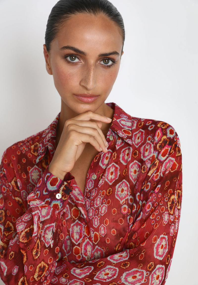 FLOWING ETHNIC SHIRT