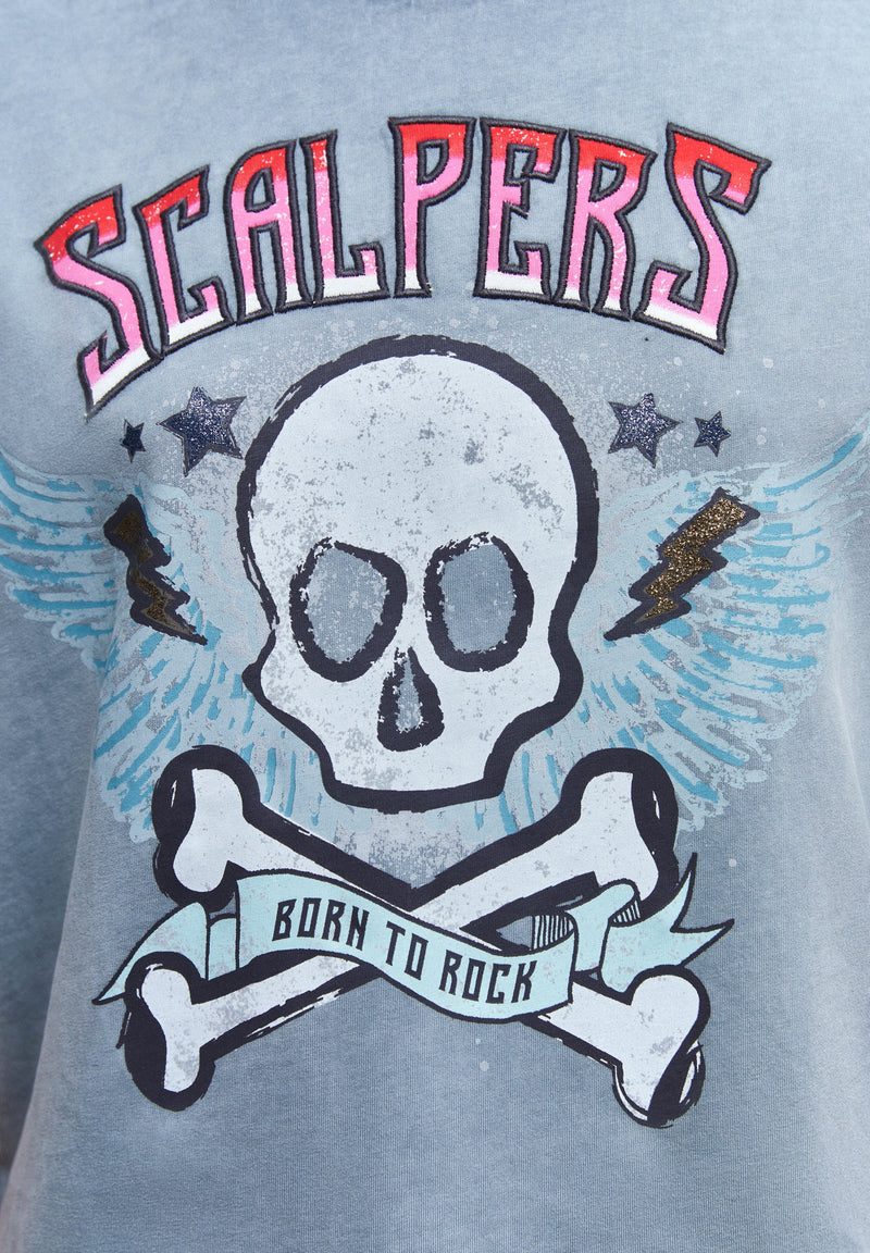 T-SHIRT WITH FRONT PRINT