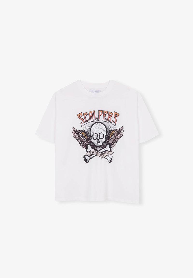 T-SHIRT WITH FRONT PRINT