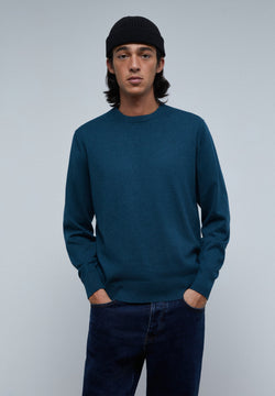 ROUND NECK SWEATER WITH SKULL