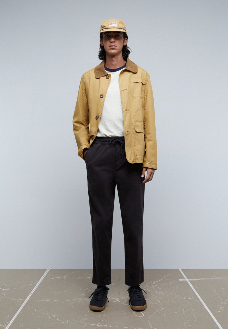RELAXED DRAWSTRING TROUSERS